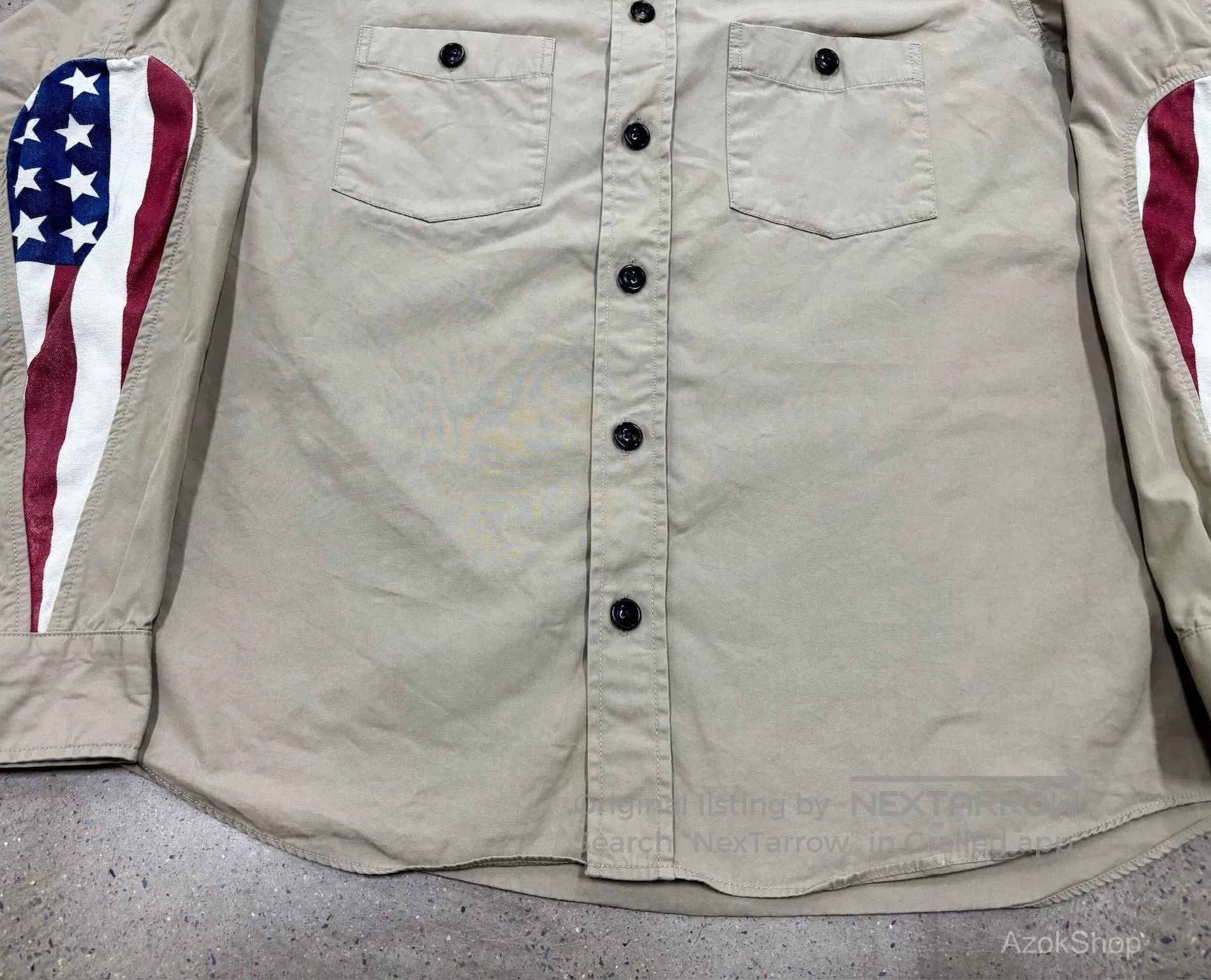 Visvim Visvim Usm Albacore Shirt Beige. Size US L / EU 52-54 / 3 - 6 Thumbnail