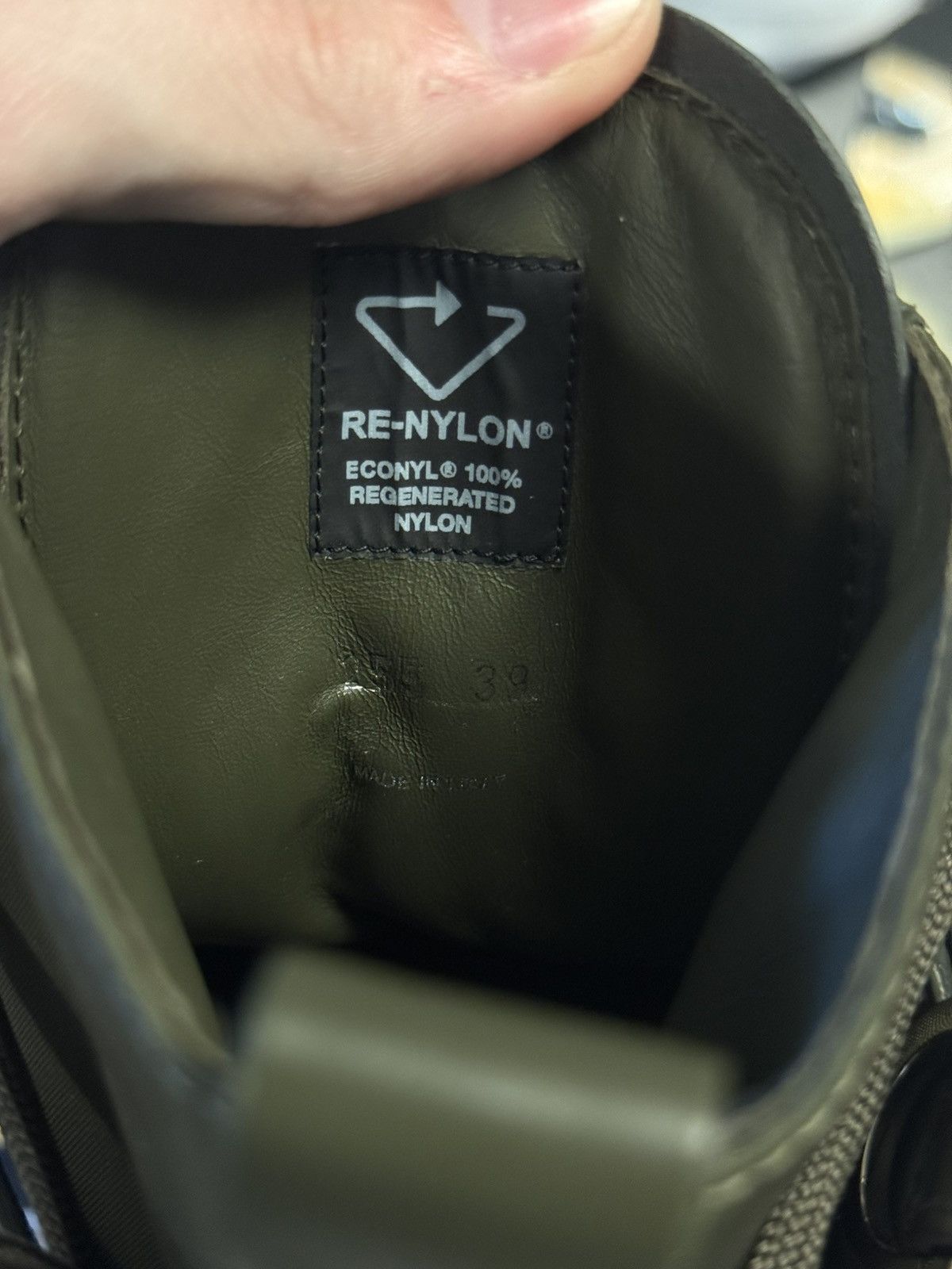 Prada Prada High Top Green Combat Boots Size 39 NEW $1750 Retail Size US 9 / IT 39 - 14 Thumbnail