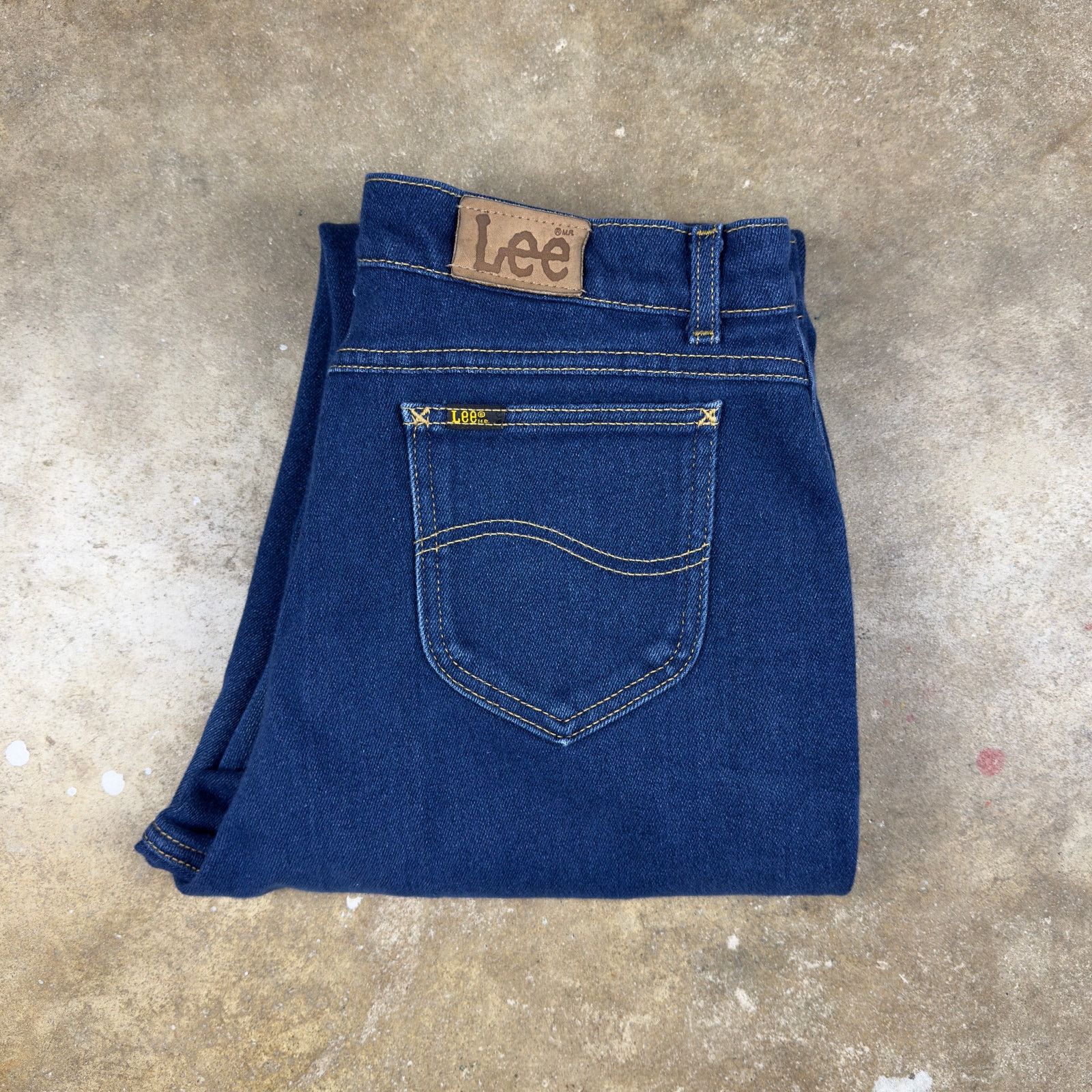Lee VTG Lee Women’s High-Rise Jeans 18L Dark Wash Size 31" - 11 Thumbnail