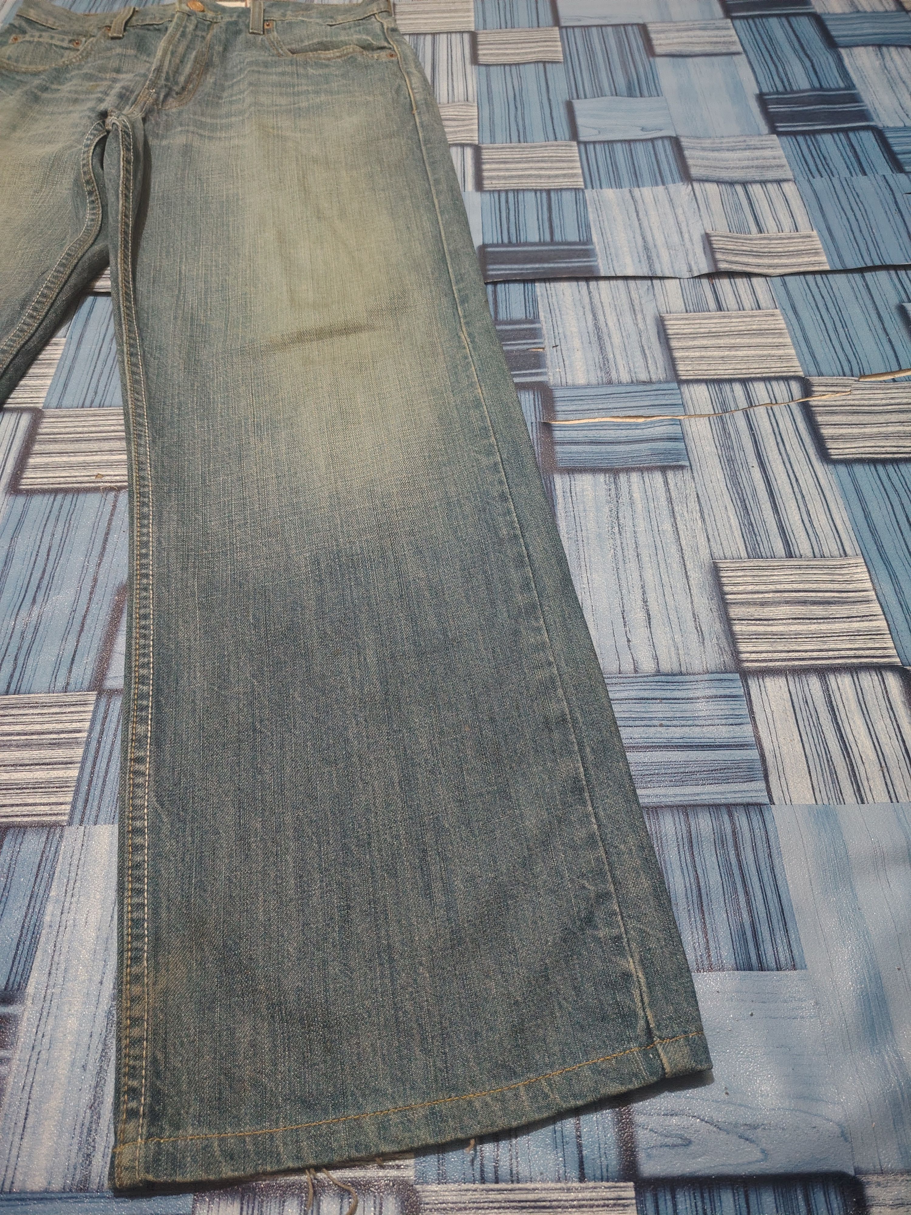 Levi's Japanese Levi's Loose Straight Distressed Denim Size US 30 / EU 46 - 10 Thumbnail