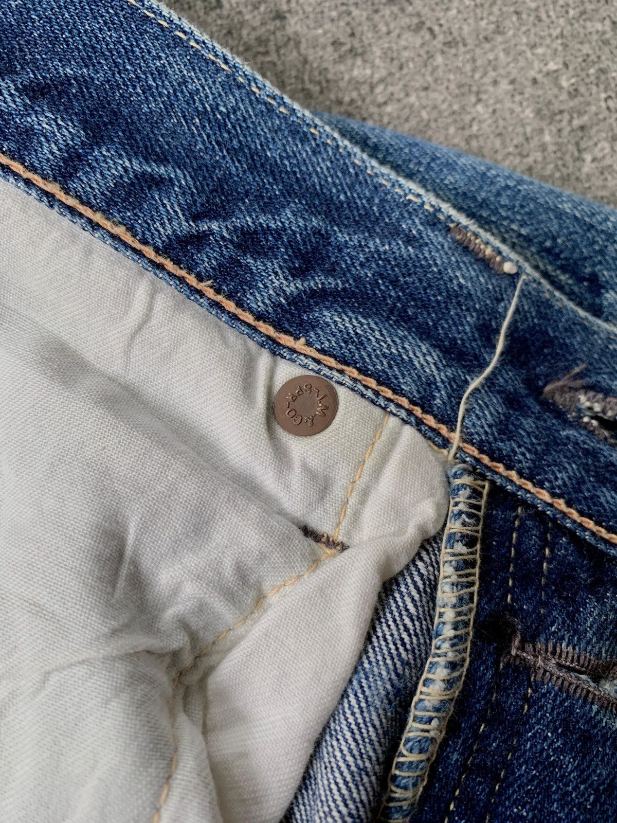 The Real McCoy's FREE TAX! Joe McCoy Selvedge Denim Jeans Size US 32 / EU 48 - 11 Thumbnail