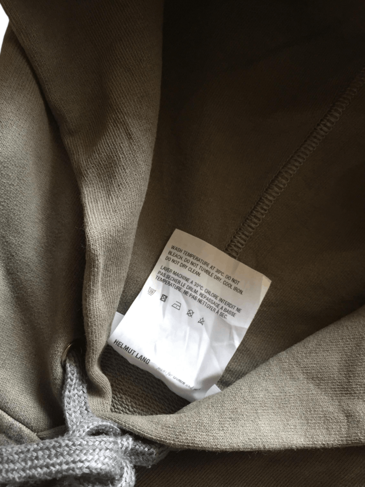 Helmut Lang Helmut Lang Monogram Slim Hoodie Size XS / US 0-2 / IT 36-38 - 6 Thumbnail