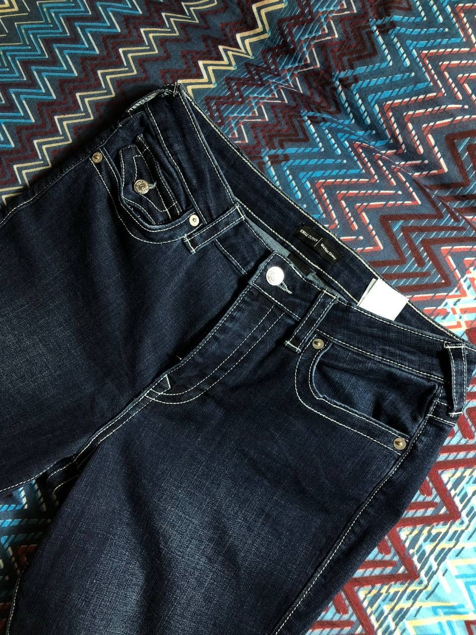 True Religion True Religion Jeans Women's Mid-Rise Jennie Curvy Skinny Size 30" / US 8 / IT 44 - 6 Thumbnail