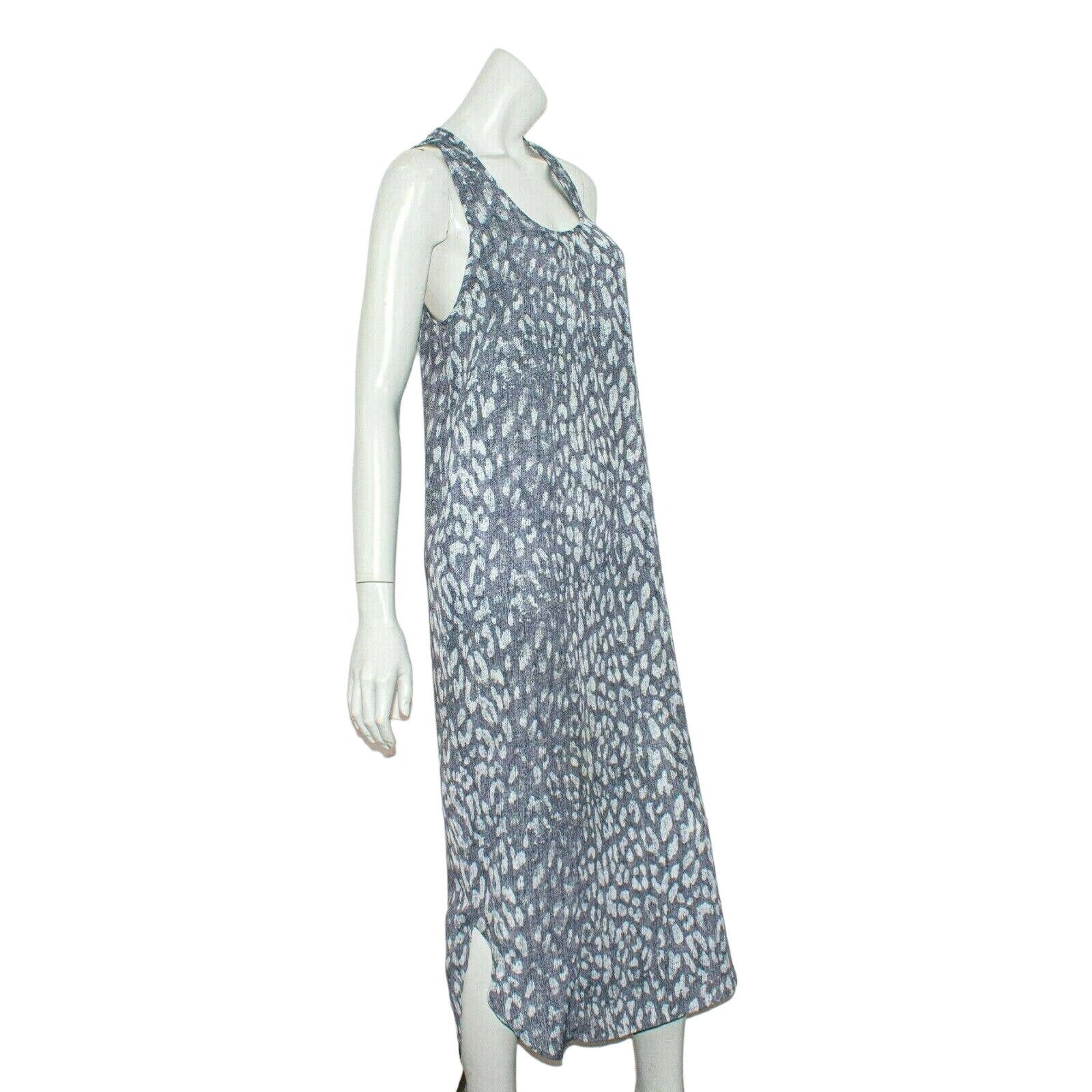 L'AGENCE L'AGENCE x Barneys NY Women's tank Maxi Dress Blue Print Size XXS / US 00 / IT 34 - 5 Thumbnail