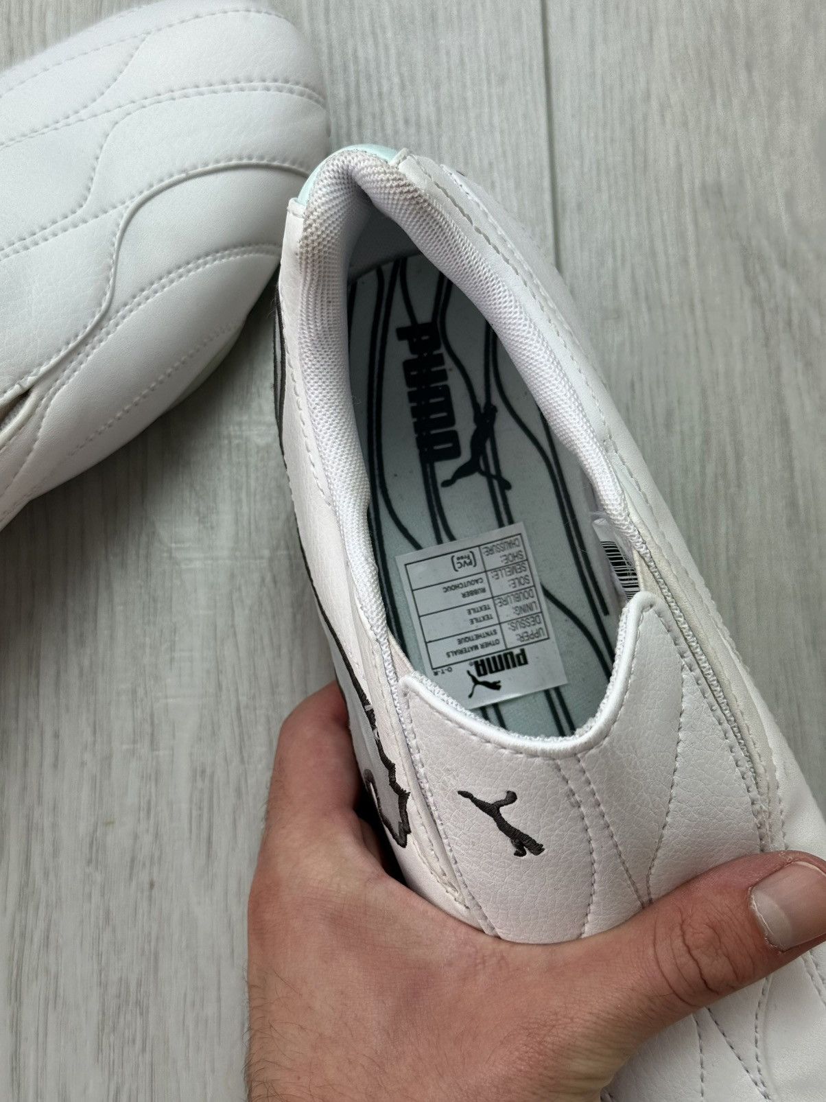 Puma Vintage Puma Future Cat Slip-On Leather Sneakers Racing Size US 5.5 / IT 35.5 - 9 Thumbnail