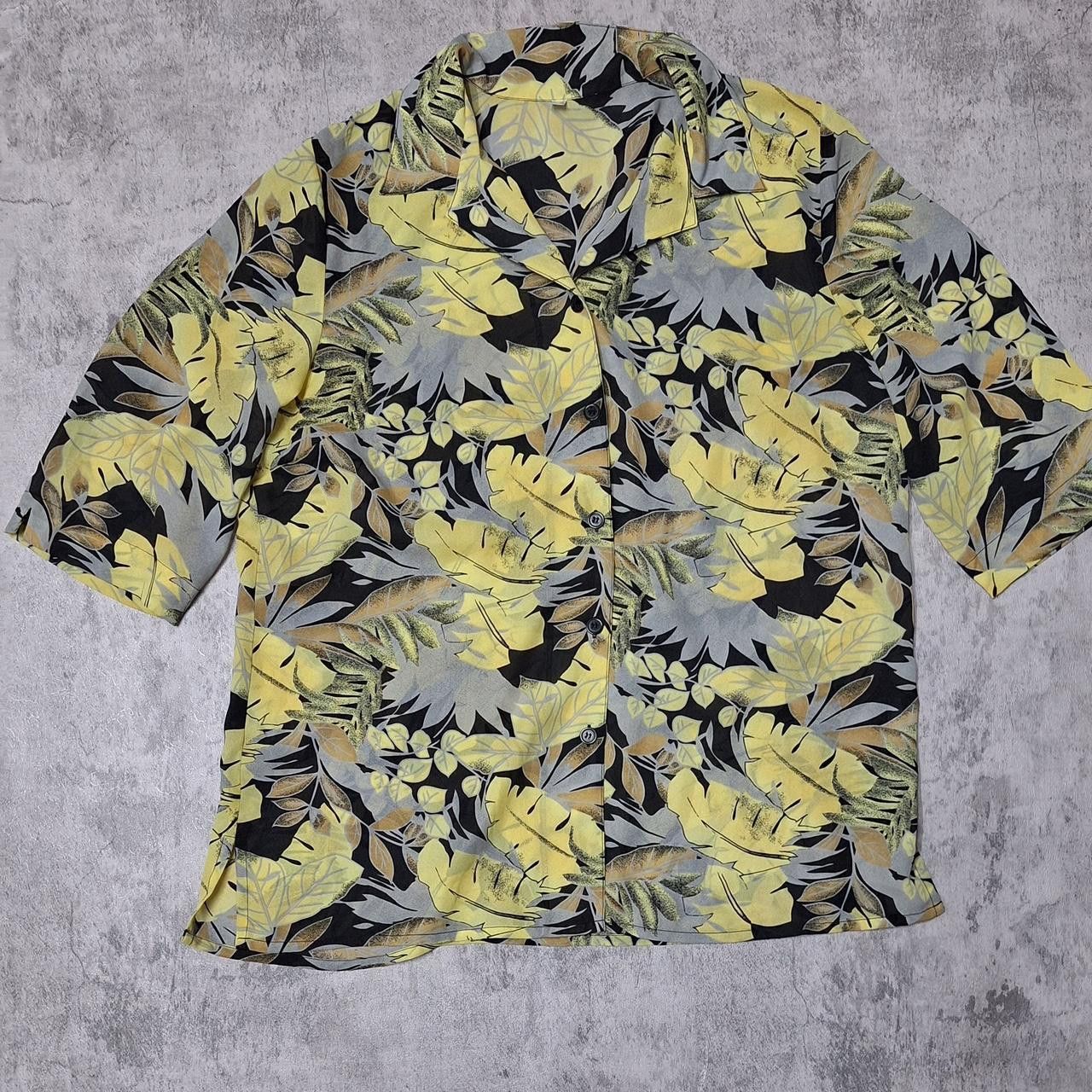 Other Yellow and black Hawaiian shirt #hawaiianshirt Size US L / EU 52-54 / 3 - 1 Thumbnail