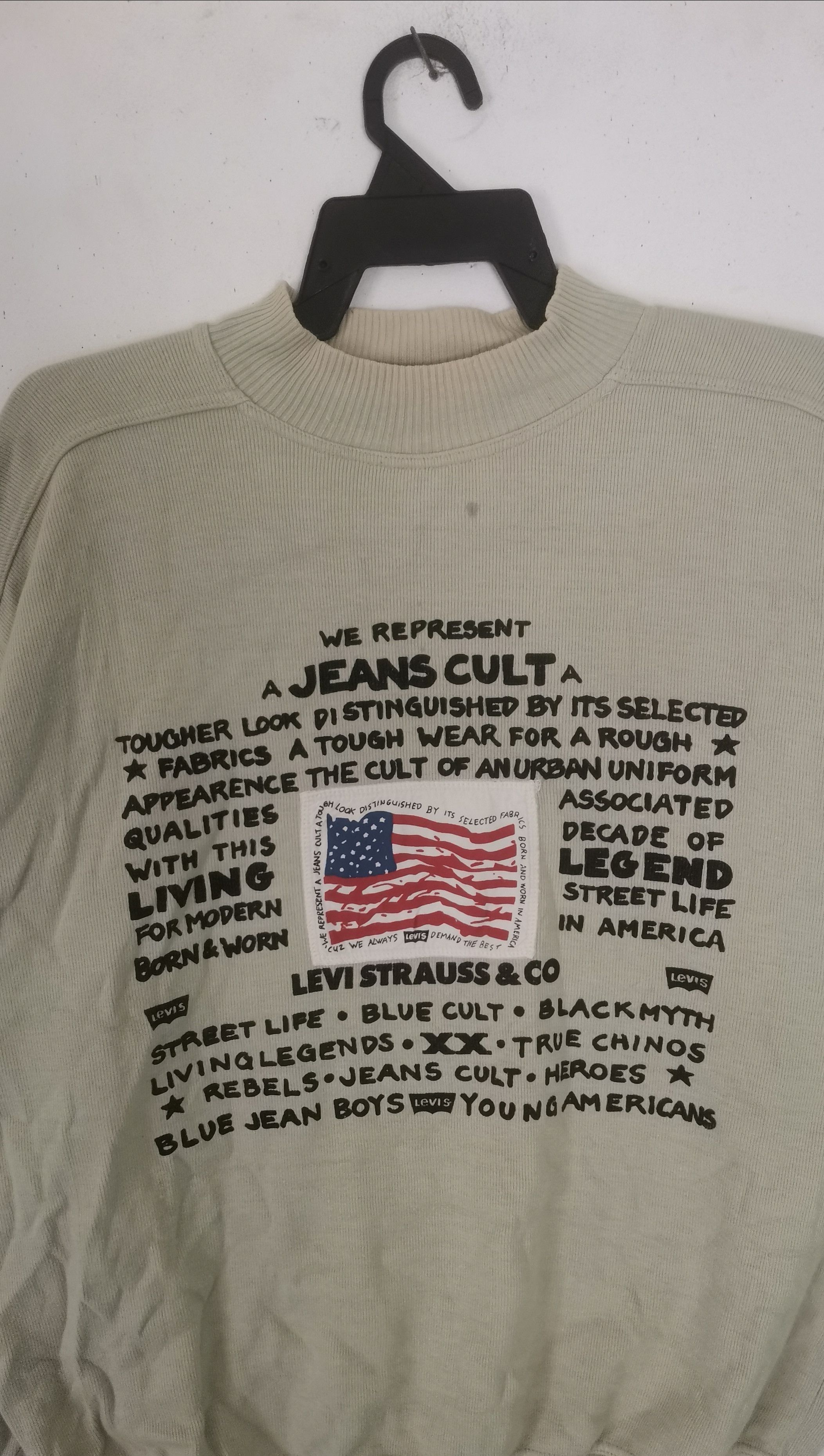 Levi's Vintage Clothing Rare vintage Levi's sweatshirt nice design Size US M / EU 48-50 / 2 - 2 Thumbnail