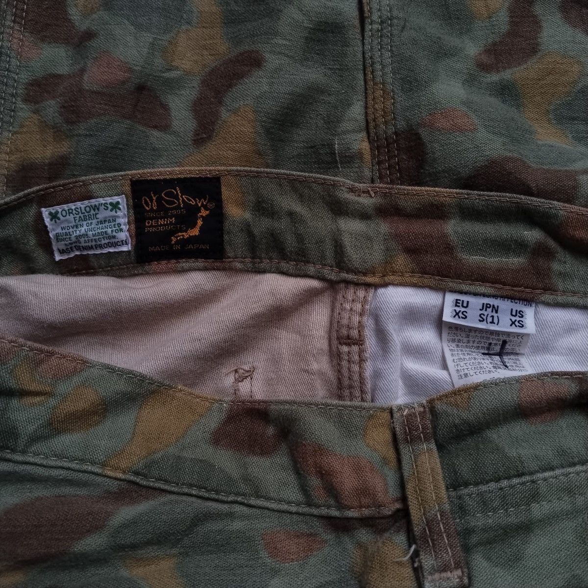 Orslow Orslow frogskin camo painter slim pants Size US 28 / EU 44 - 5 Thumbnail