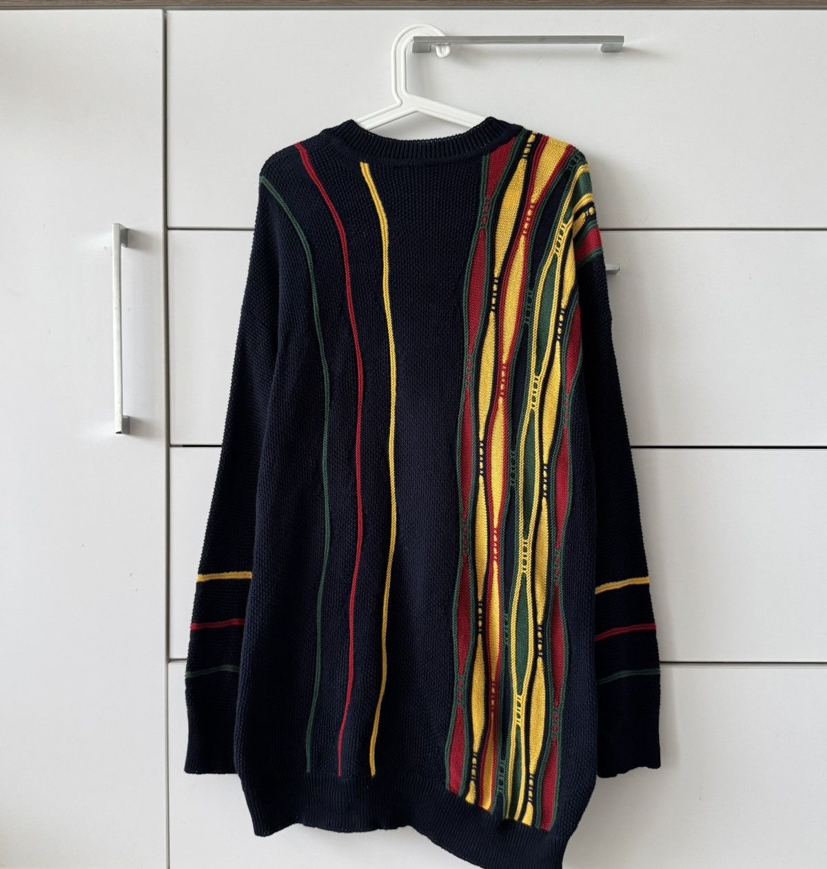 Lacoste Vintage Lacoste Made in France Knit Sweater – Coogi Style Size US L / EU 52-54 / 3 - 5 Thumbnail