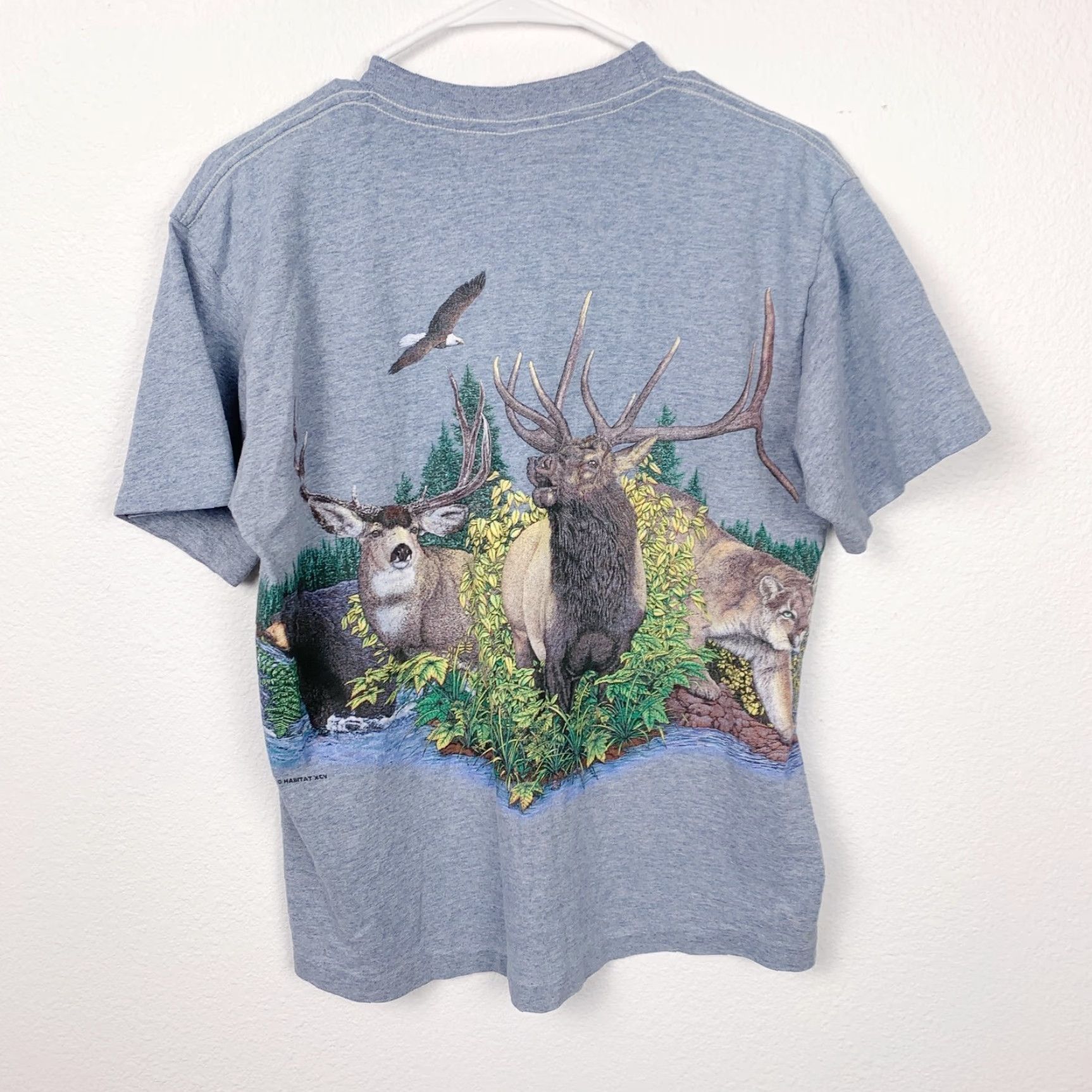 Vintage VINTAGE Cabelas Shirt Unisex Adults Medium Blue Nature Kearney Habitat 90s? - Note: This is problematic. Size US M / EU 48-50 / 2 - 8 Thumbnail