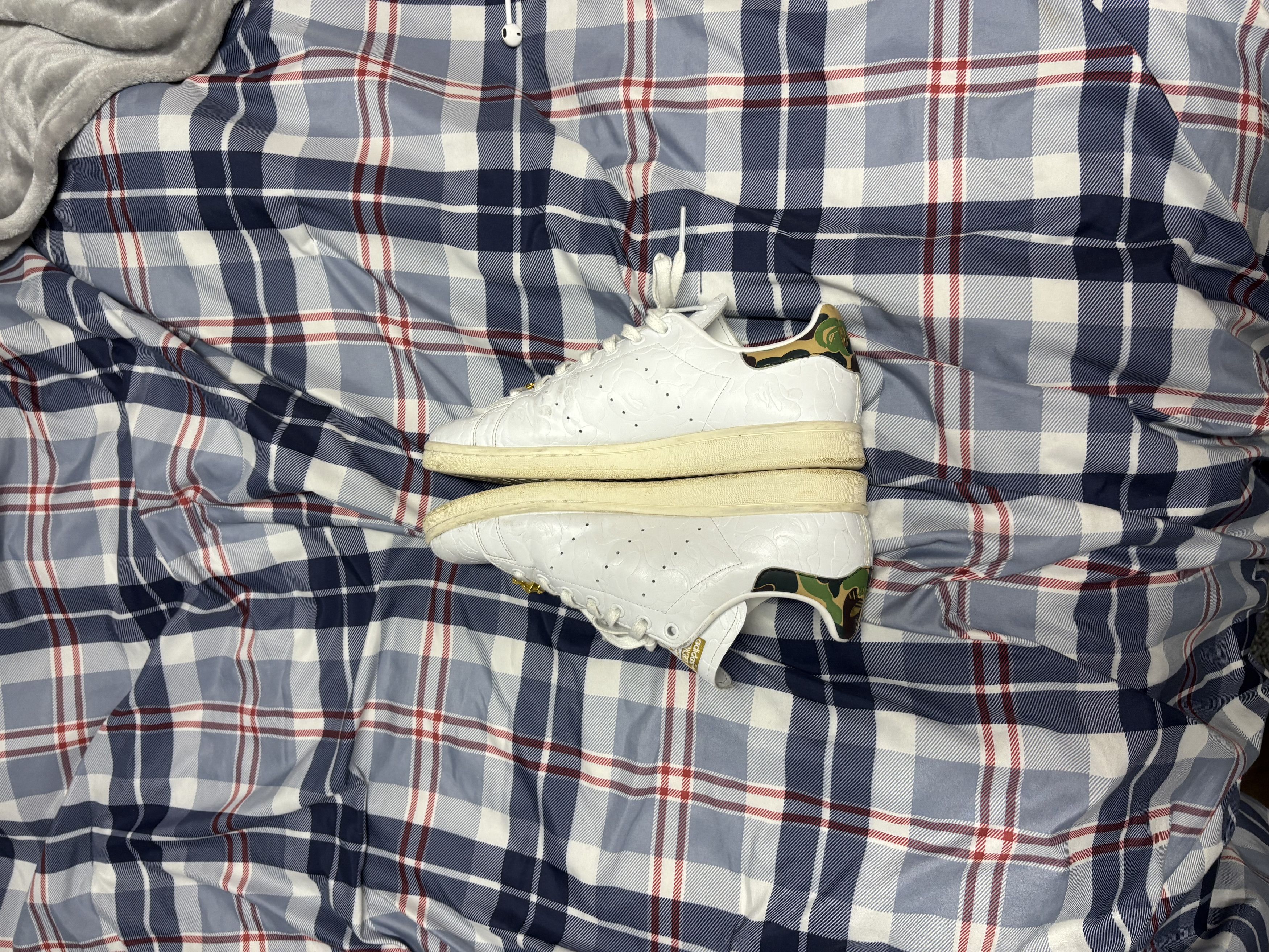 Adidas × Bape Bape Stan Smith Adidas sneaker Size US 10 / EU 43 - 8 Thumbnail