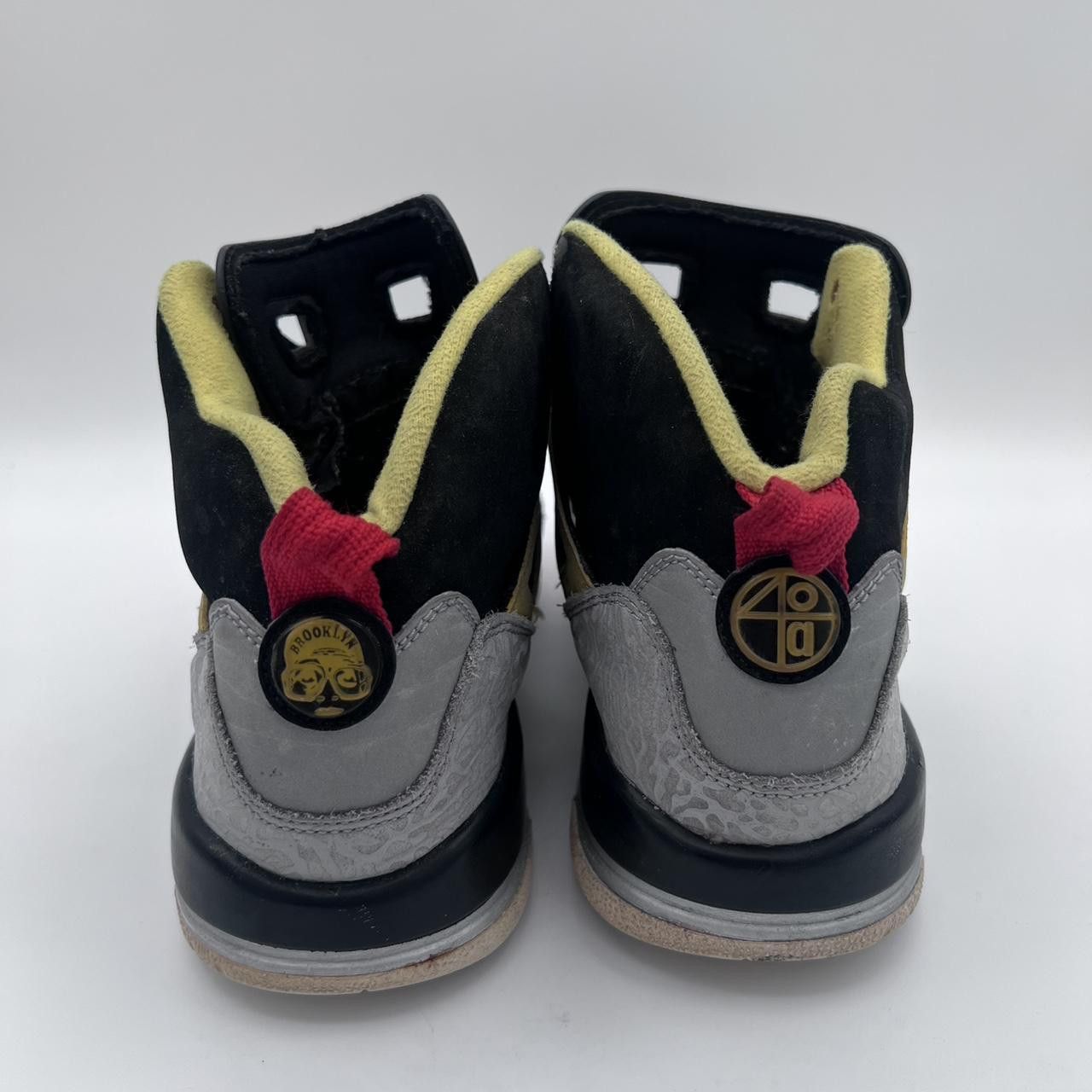 Jordan Brand Nike Air Jordan Spizike 317321-050 Black Gray Yellow Red Size US 7 / EU 40 - 4 Thumbnail