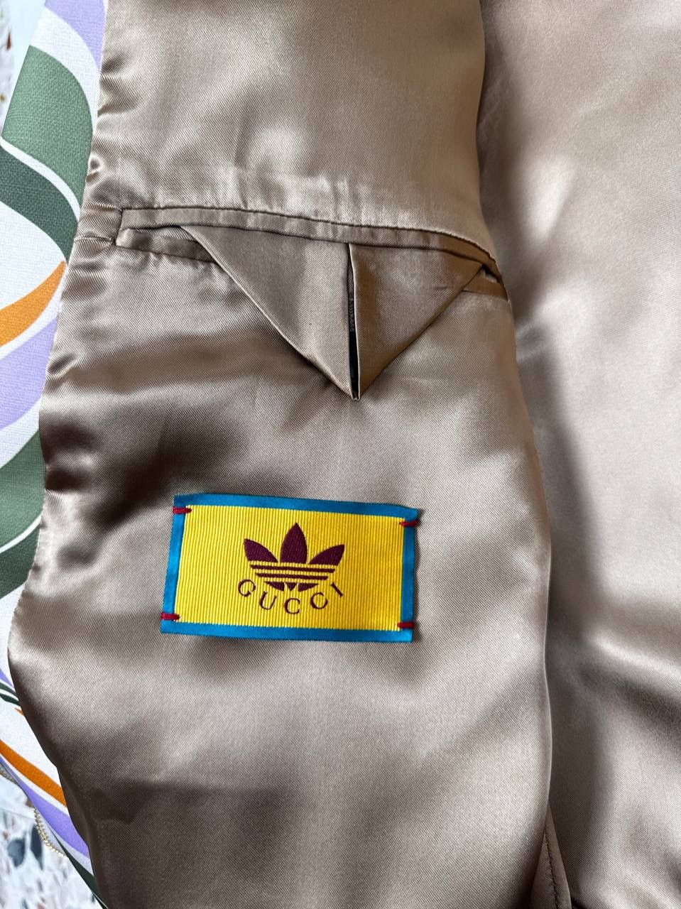 Adidas × Gucci Gucci X Adidas Trefoil Bomber Jacket Size US M / EU 48-50 / 2 - 14 Thumbnail