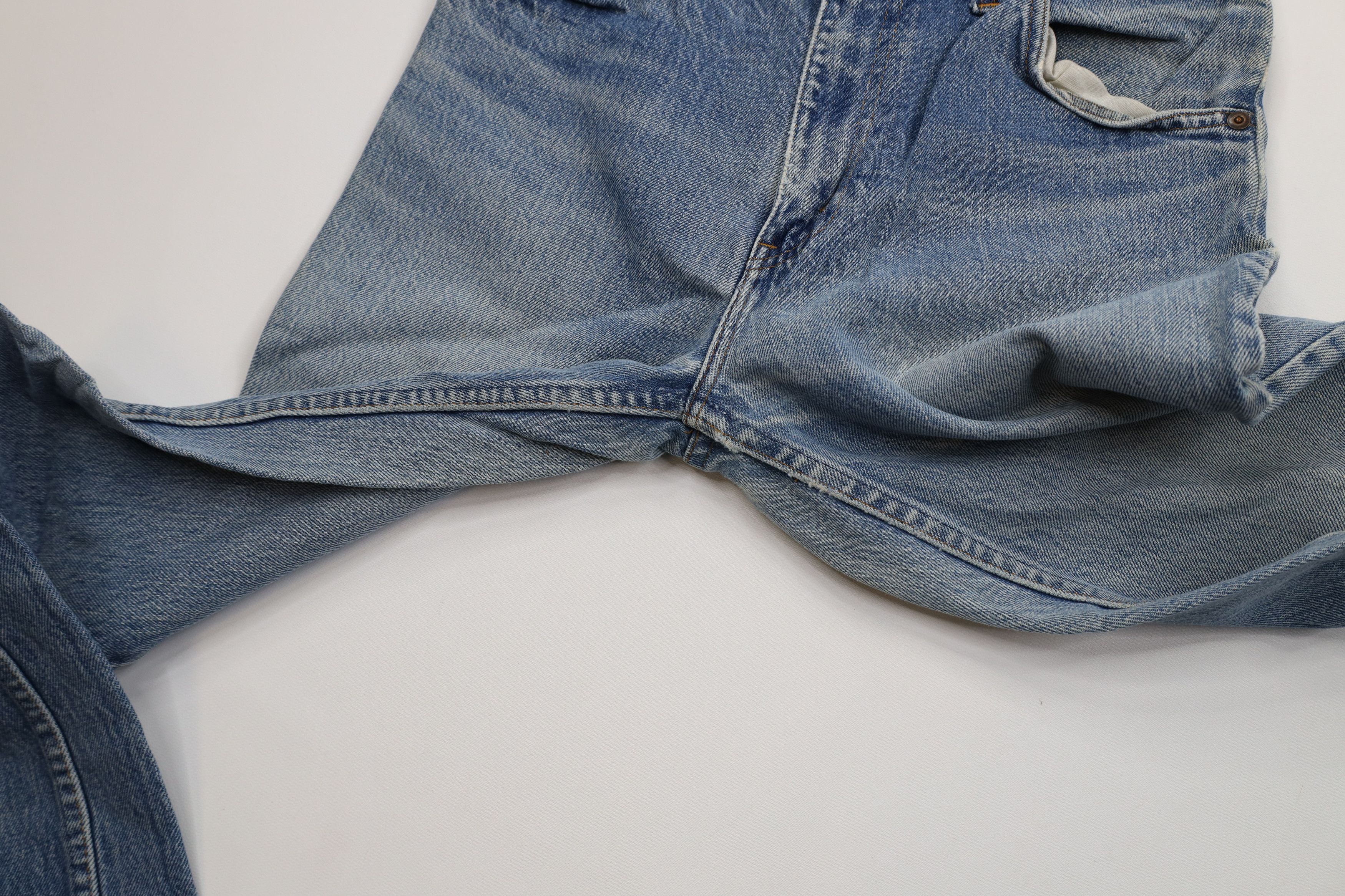 Vintage Vintage 70s Streetwear Straight Leg Denim Jeans Blue USA Size US 30 / EU 46 - 7 Thumbnail