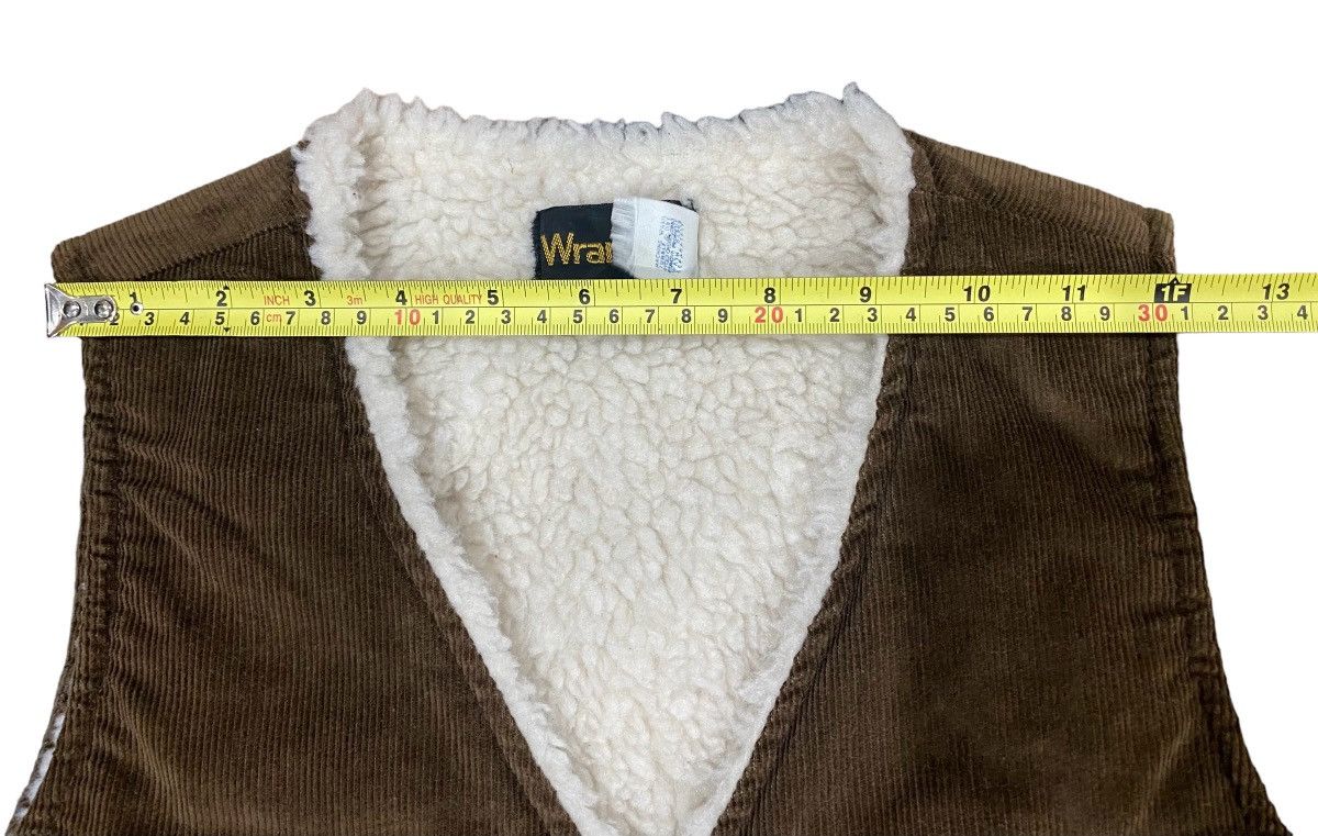 Designer × Vintage × Wrangler Vintage Coudroy Wrangler Vest Button Jacket Winter Size US XS / EU 42 / 0 - 10 Thumbnail
