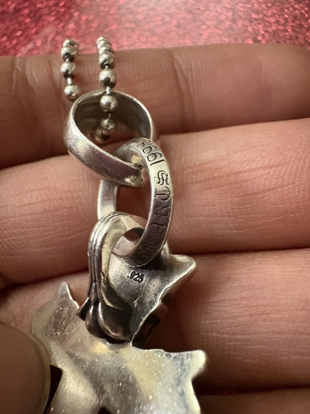 Chrome Hearts Double Cross Pendant Bale Size ONE SIZE - 3 Thumbnail