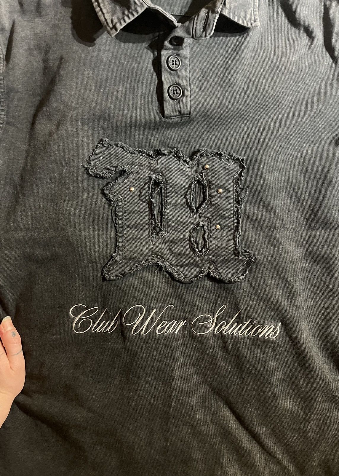 Misbhv MISBHV Pearl Club Wear Solutions Collared Long Sleeve Size S / US 4 / IT 40 - 2 Thumbnail