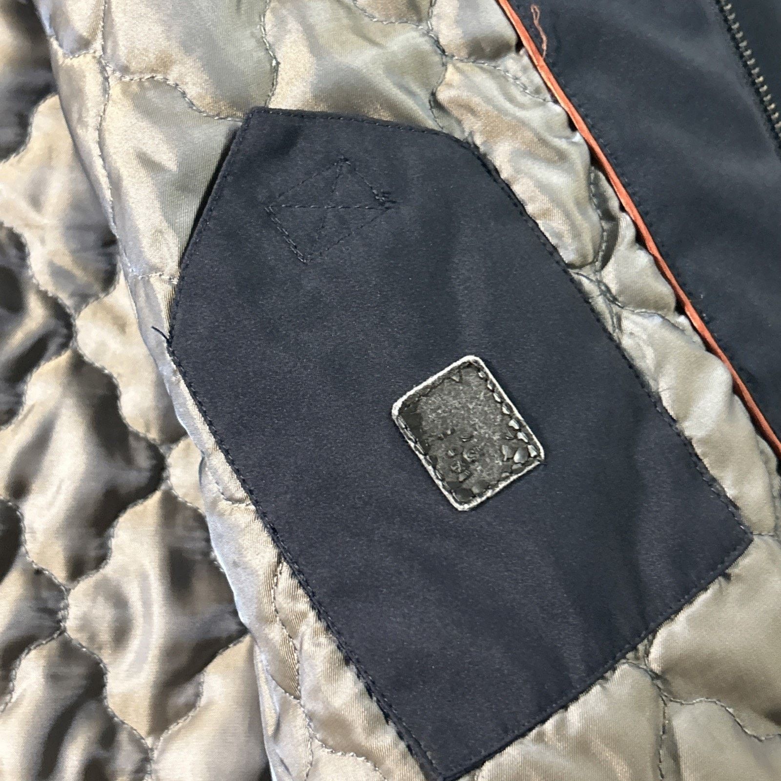 Polo Ralph Lauren Quilted lined Bedford Jacket Mens Large Golf Rugby iSee Wear Size US L / EU 52-54 / 3 - 6 Thumbnail