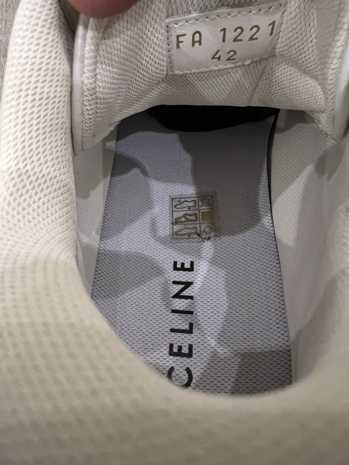 Celine Celine CT-02 MID SNEAKER WHITE/GREEN Size US 9 / EU 42 - 12 Thumbnail
