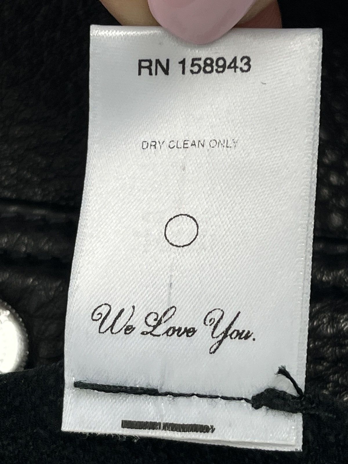 Cherry LA LEATHER BIKER VEST Size US XL / EU 56 / 4 - 7 Thumbnail