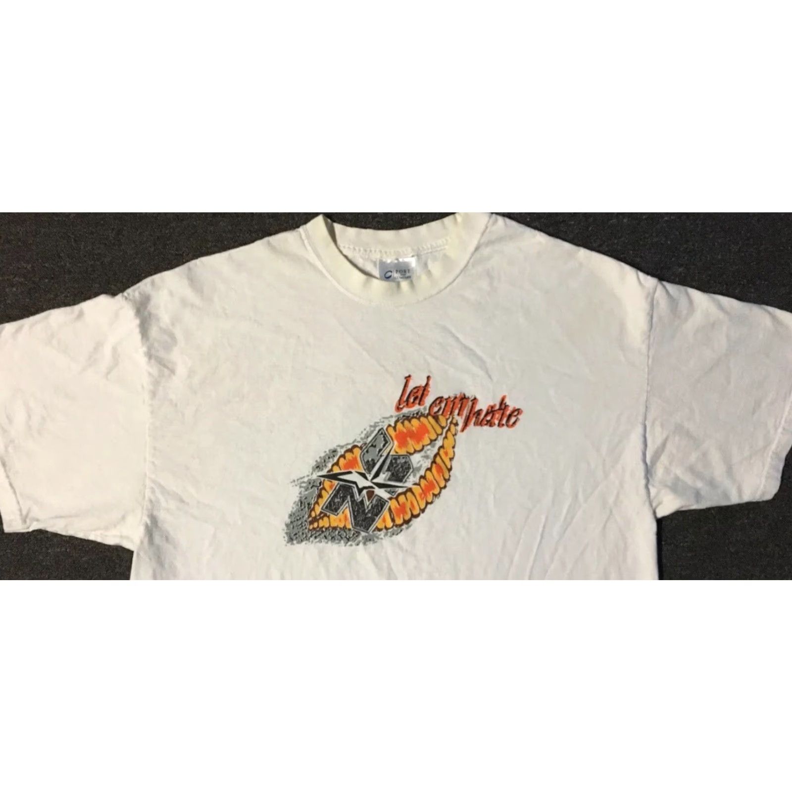 JNCO VINTAGE Let Em Hate Zero Strategy Faded Shirt XL Graffiti Size US XL / EU 56 / 4 - 7 Thumbnail