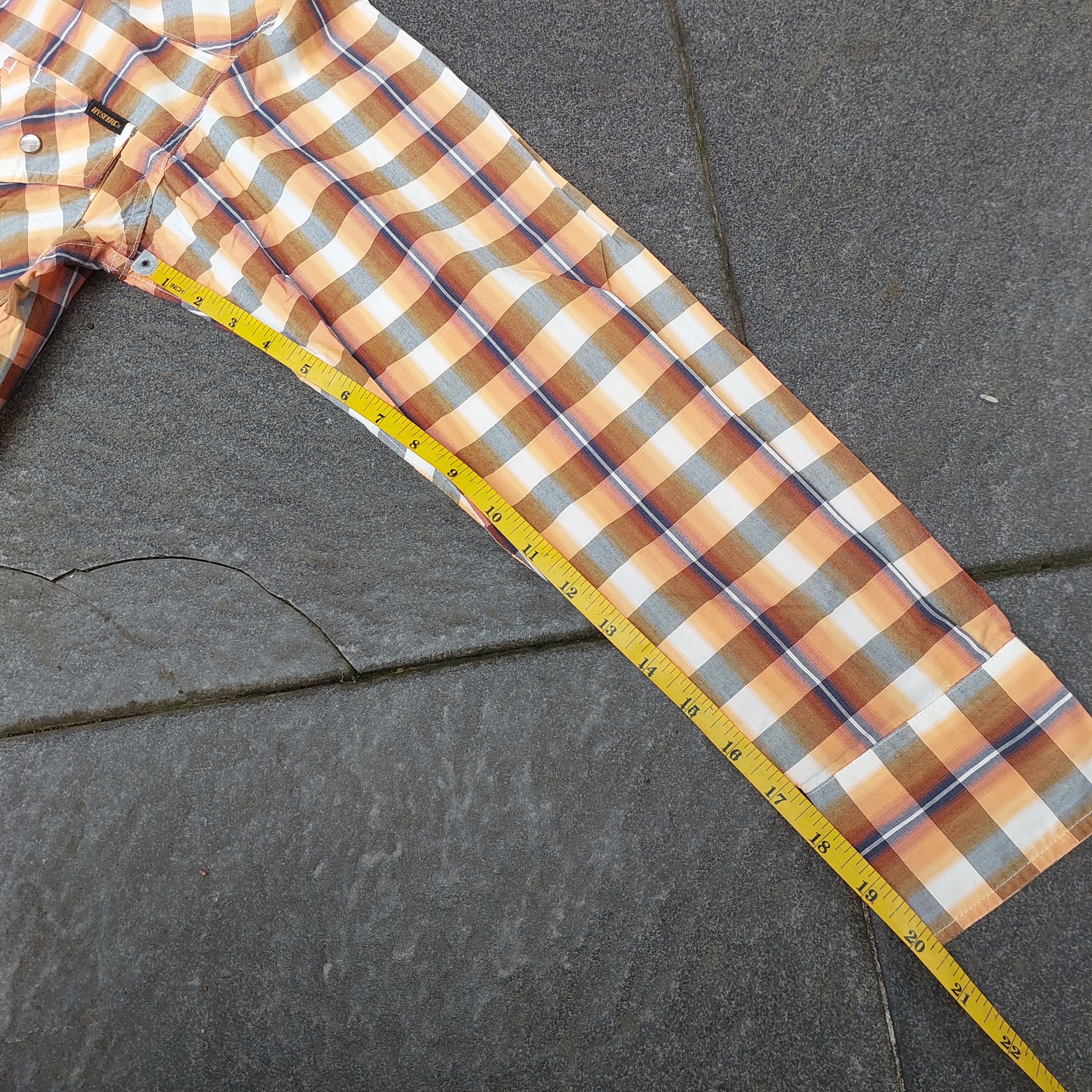 Hysteric Glamour Hysteric Glamour Plaid pearl button L/s shirt Size US M / EU 48-50 / 2 - 14 Thumbnail