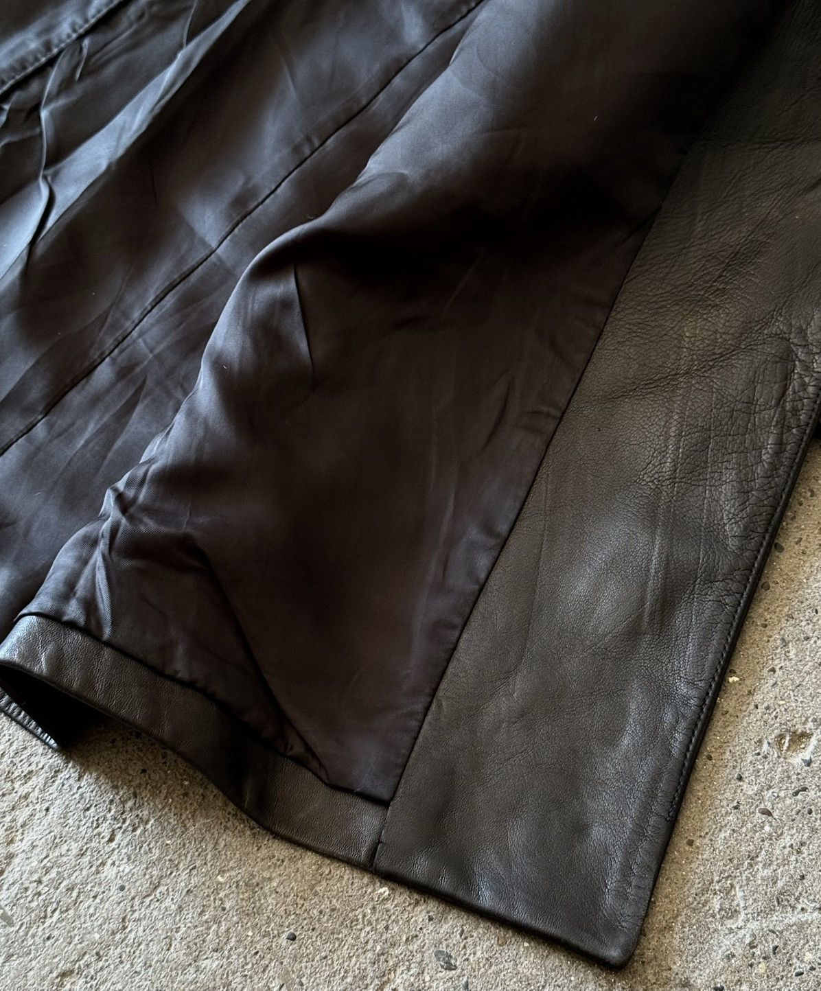 Gucci × Tom Ford Archive Gucci - Tom Ford - Lamb Skin - Leather Coat Size US M / EU 48-50 / 2 - 13 Thumbnail