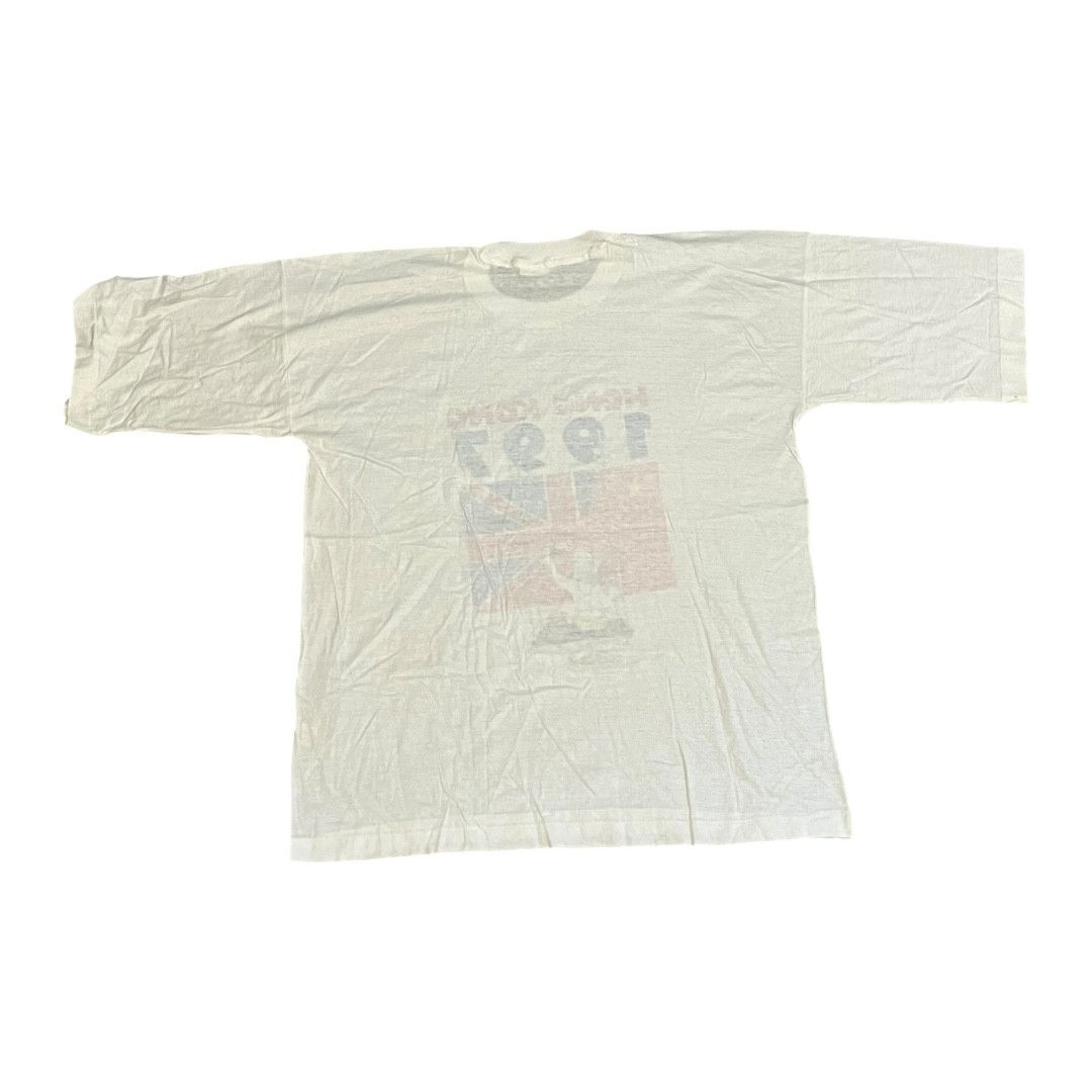 Vintage VINTAGE Hong Kong / UK '97 Mid Sleeve T Shirt Size US L / EU 52-54 / 3 - 6 Thumbnail