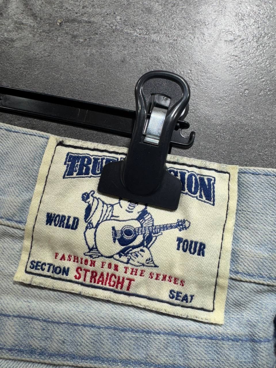 True Religion True Religion Men's Ricky Straight Denim Jeans Size US 32 / EU 48 - 13 Thumbnail