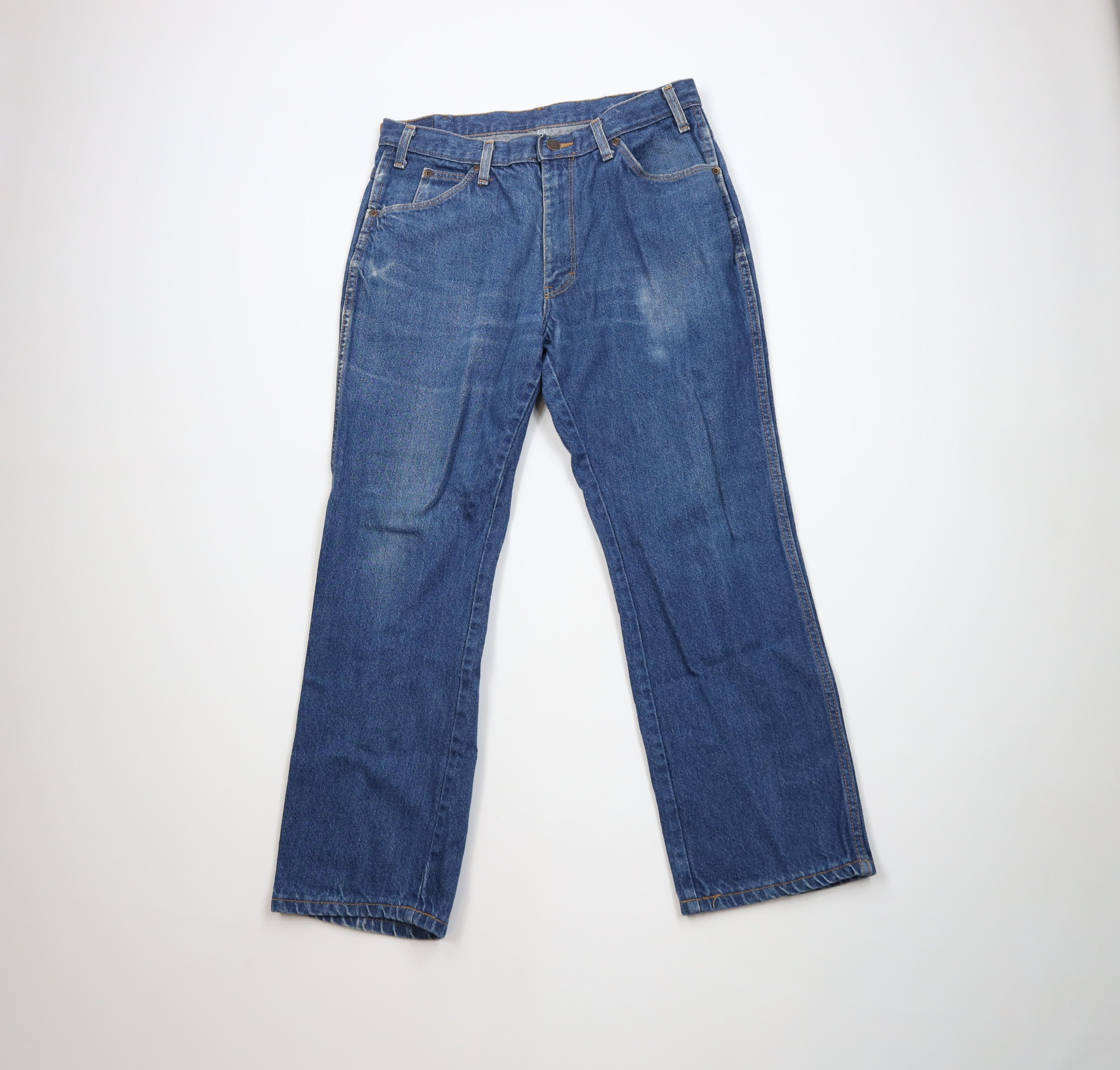 Dickies Vintage 90s Dickies Spell Out Straight Leg Denim Jeans Size US 32 / EU 48 - 1 Thumbnail