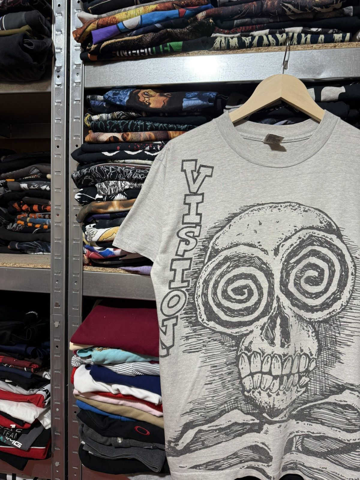 Vision Streetwear Vintage 1980s Vision Streetwear AOP Tom Groholski T-Shirt Size US S / EU 44-46 / 1 - 3 Thumbnail