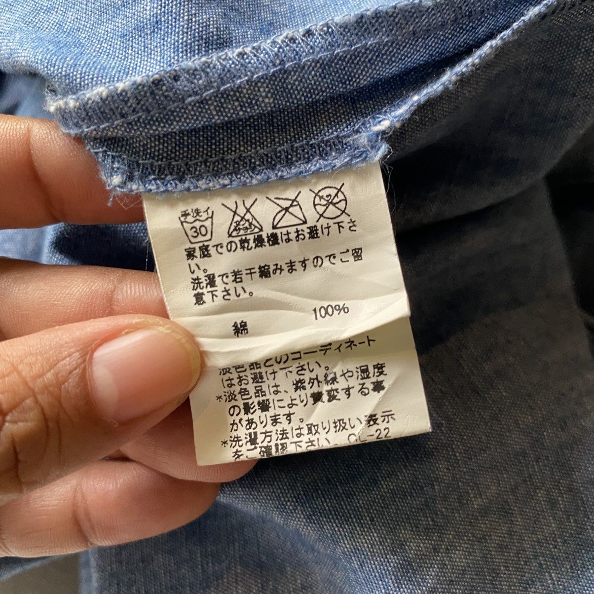 Tsumori Chisato TSUMORI CHISATO Blue Denim Romper with Peter Pan Collar Size M / US 6-8 / IT 42-44 - 14 Thumbnail