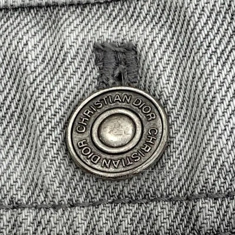 Dior Dior Women’s Gray White Cotton Jacket . Size XXS / US 00 / IT 34 - 6 Thumbnail