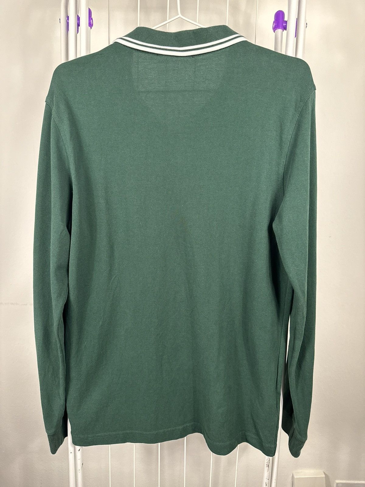 Fred Perry Fred Perry long sleeve polo medium green Size US M / EU 48-50 / 2 - 4 Thumbnail
