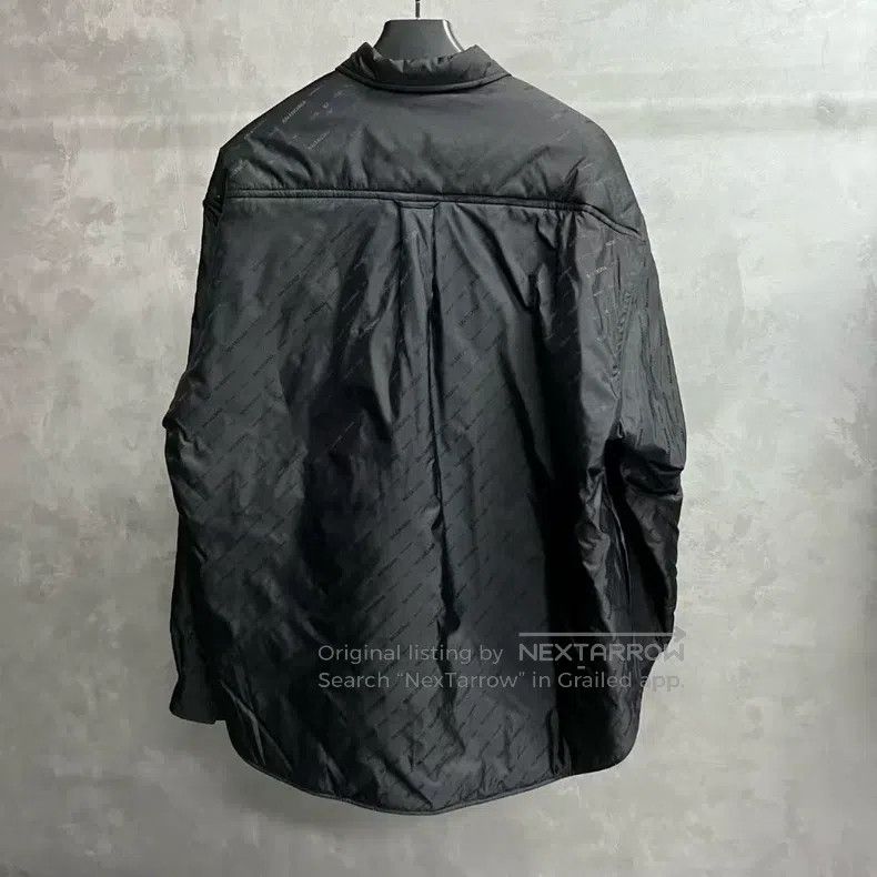 Balenciaga Balenciaga Black Solid Color Collar Single-Breasted Long S Size US M / EU 48-50 / 2 - 5 Thumbnail