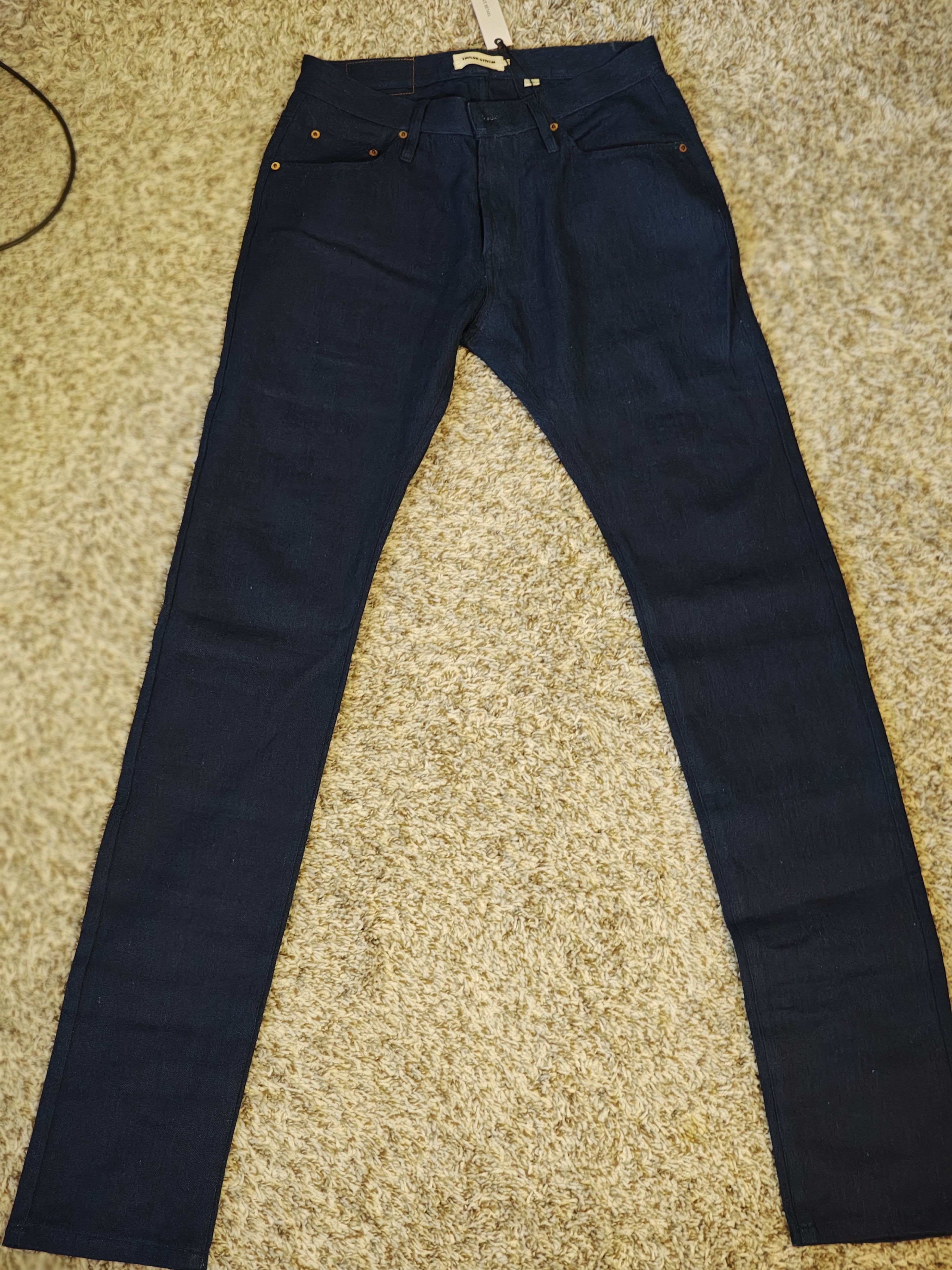 Taylor Stitch Slim Jean in Double Indigo Size US 30 / EU 46 - 2 Thumbnail