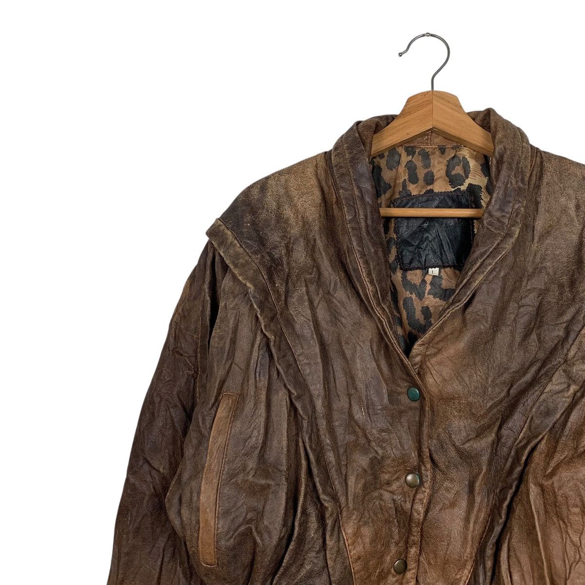 Japanese Brand Japanese Brand Leather Jacket Size L / US 10 / IT 46 - 6 Thumbnail