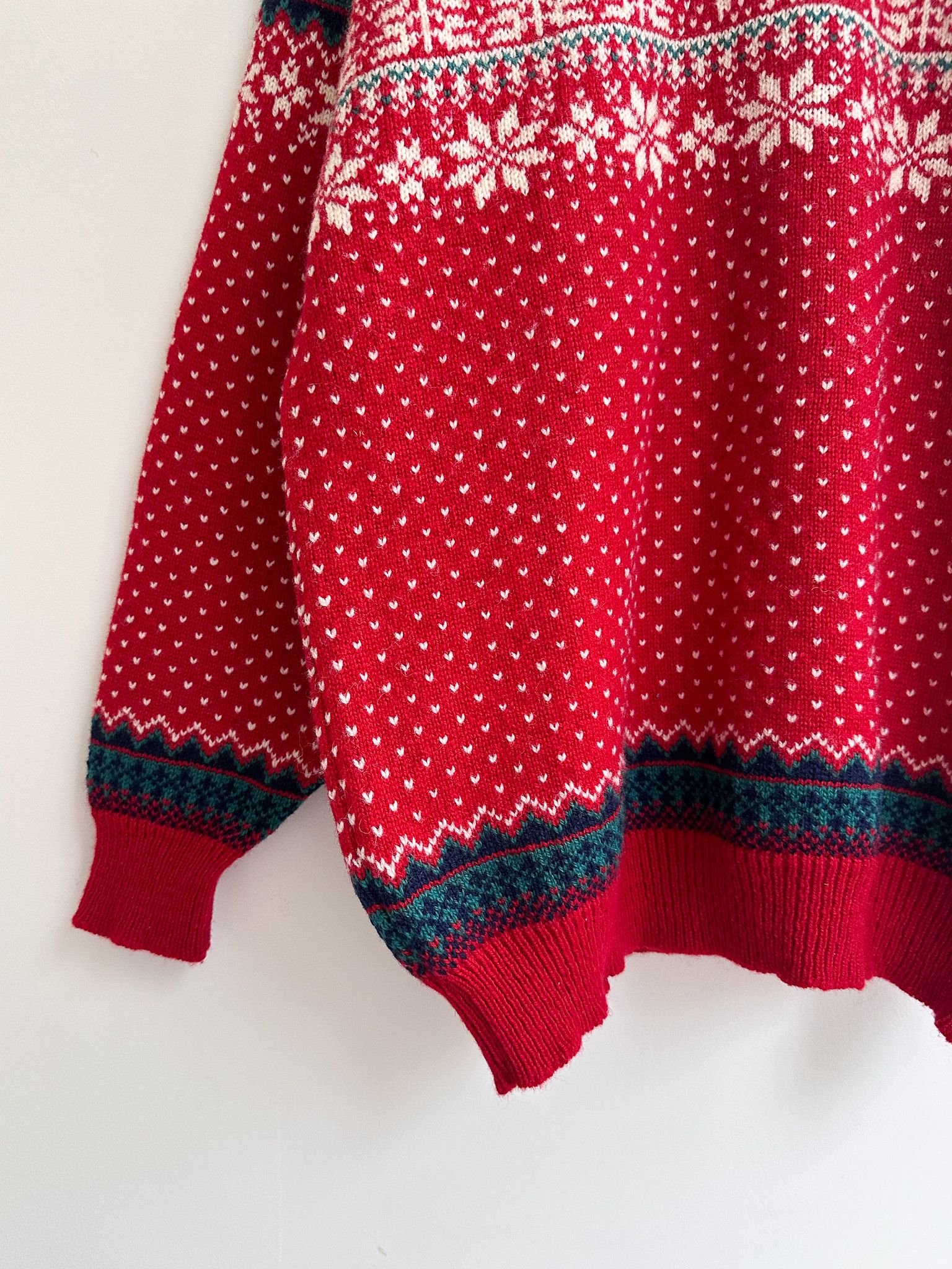 Vintage KAARE GJOSE Jumper Knit Sweater Pure New Wool Norway Size US M / EU 48-50 / 2 - 5 Thumbnail