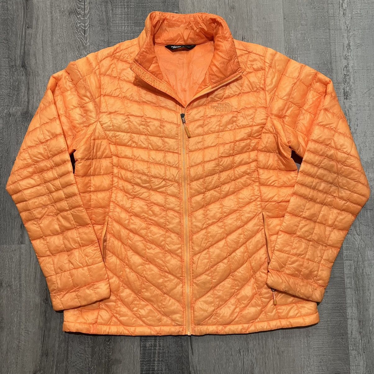 The North Face The North Face Women's Thermoball Jacket Puffer Orange L Size L / US 10 / IT 46 - 1 Thumbnail