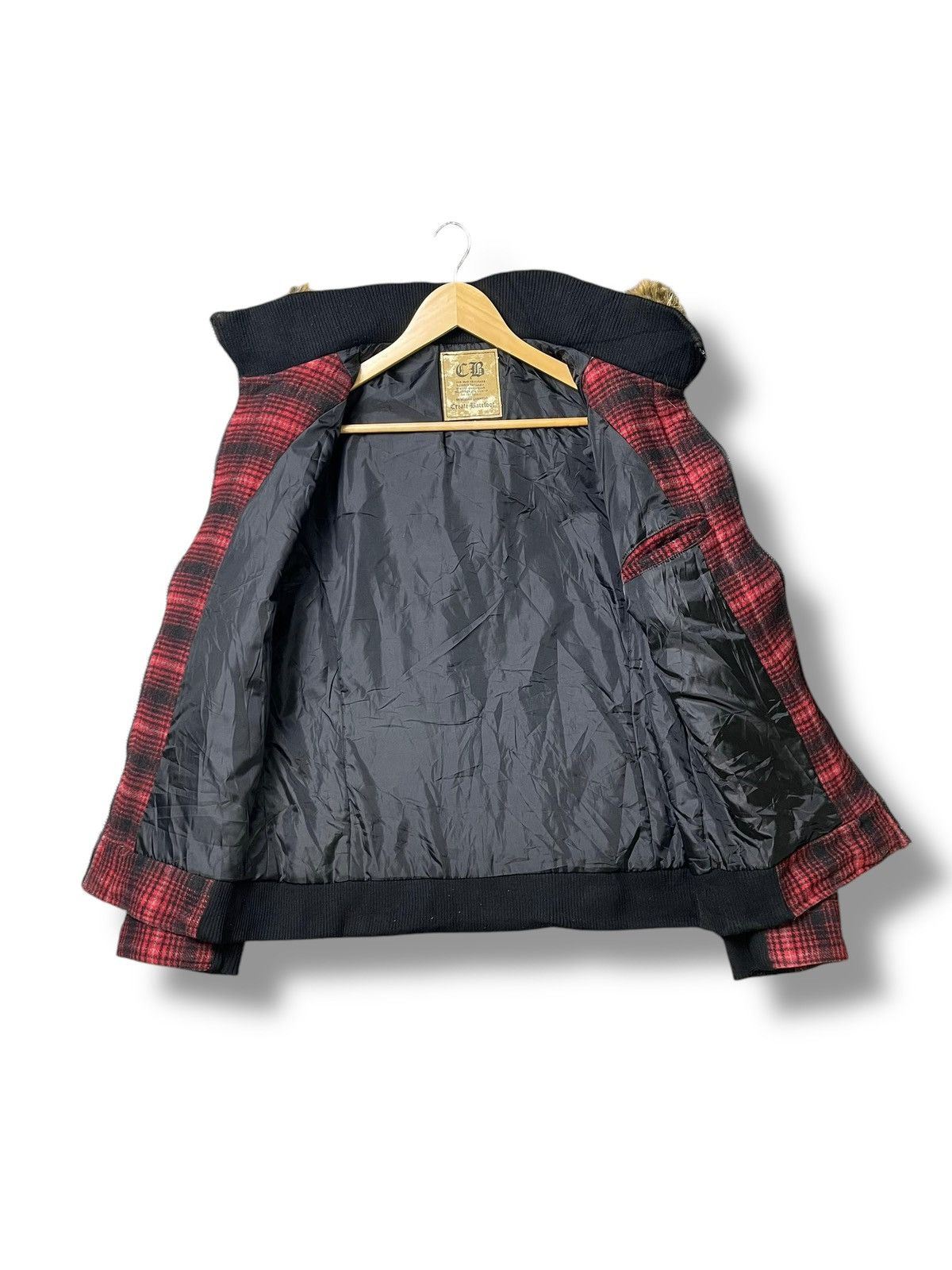 If Six Was Nine × Japanese Brand × Le Grande Bleu (L.G.B.) Punk Create Barefoot Flannel Hooded Jacket (49) Size US L / EU 52-54 / 3 - 2 Thumbnail