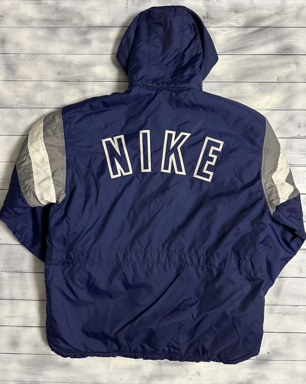 Nike Rare Vintage Jacket Nike 90’s Big Logo Swoosh Size US M / EU 48-50 / 2 - 1 Thumbnail