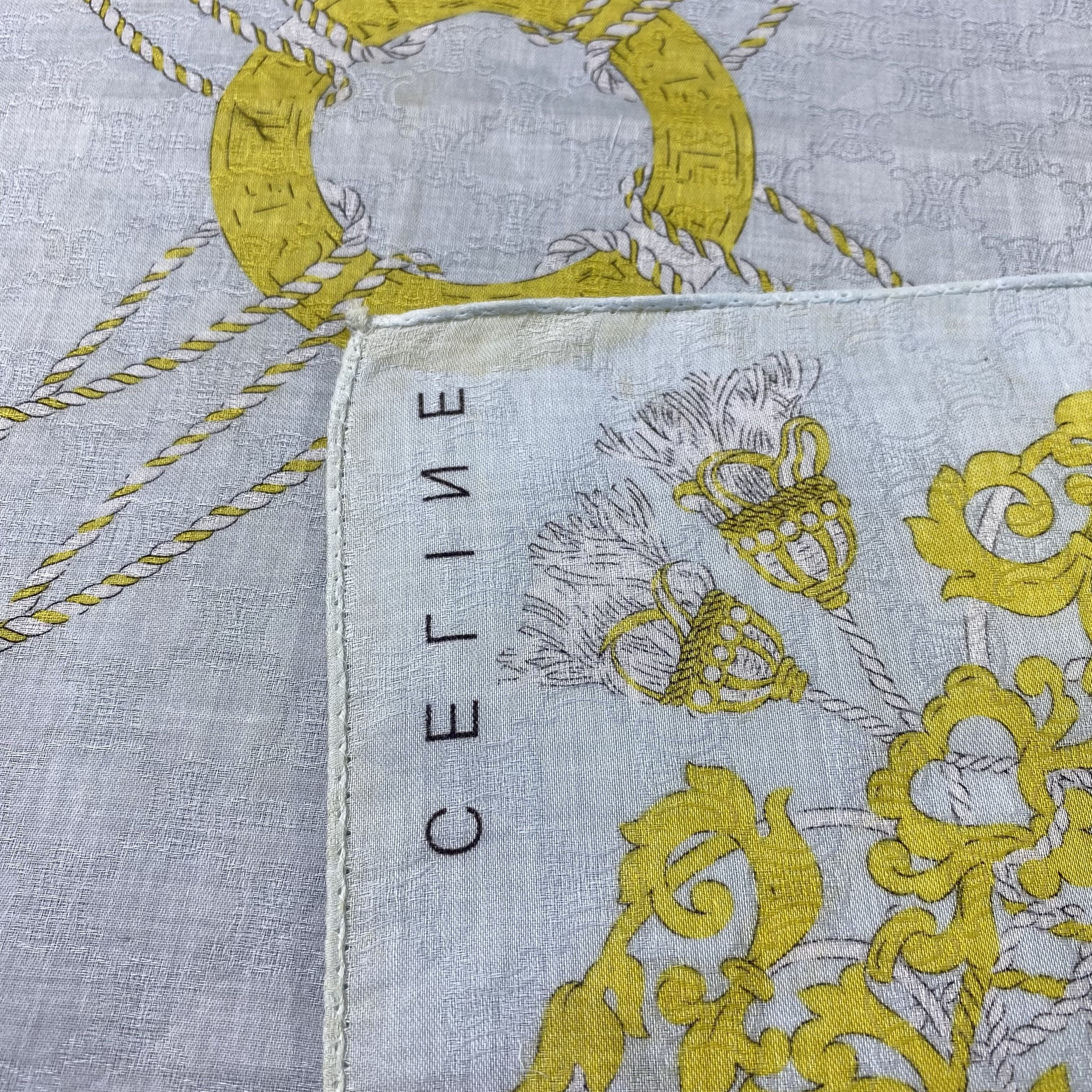 Celine Celine Handkerchief Neckerchief Bandana-B1766 Size ONE SIZE - 6 Thumbnail