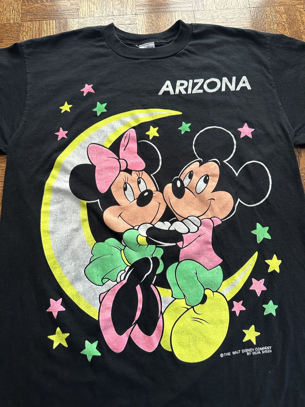 Disney Vintage 90s Mickey Minnie Mouse Arizona Graphic Tee Size US L / EU 52-54 / 3 - 2 Thumbnail