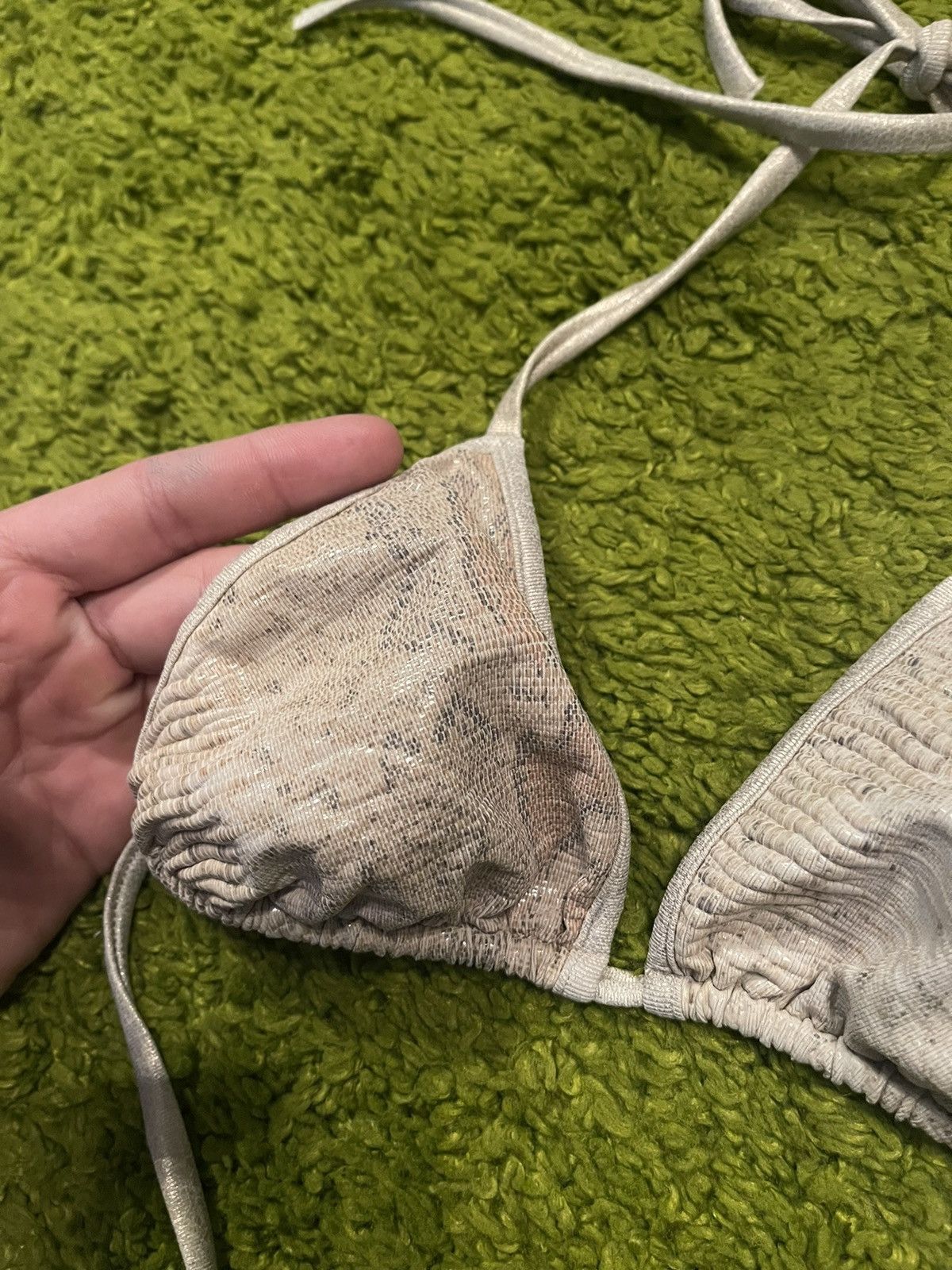 Christian Dior Monsieur Christian Dior vintage shining bra Size ONE SIZE - 2 Thumbnail