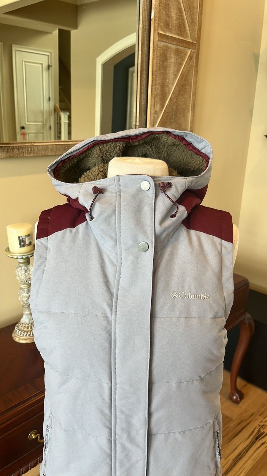 Columbia Columbia 550 Down Puffer Jacket Vest Size S / US 4 / IT 40 - 3 Thumbnail
