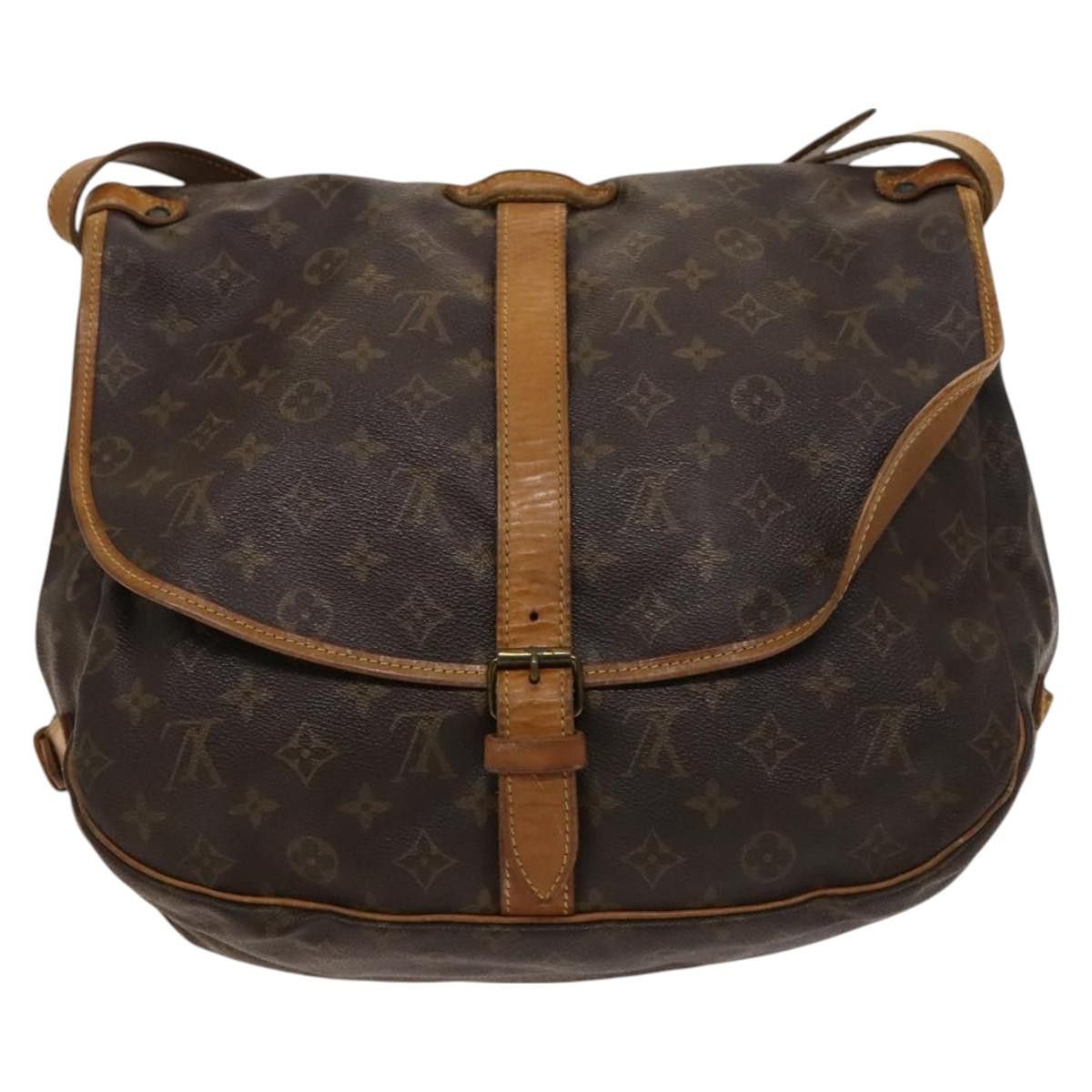 Louis Vuitton LOUIS VUITTON Monogram Saumur 35 Shoulder Bag M42254 Size ONE SIZE - 3 Thumbnail