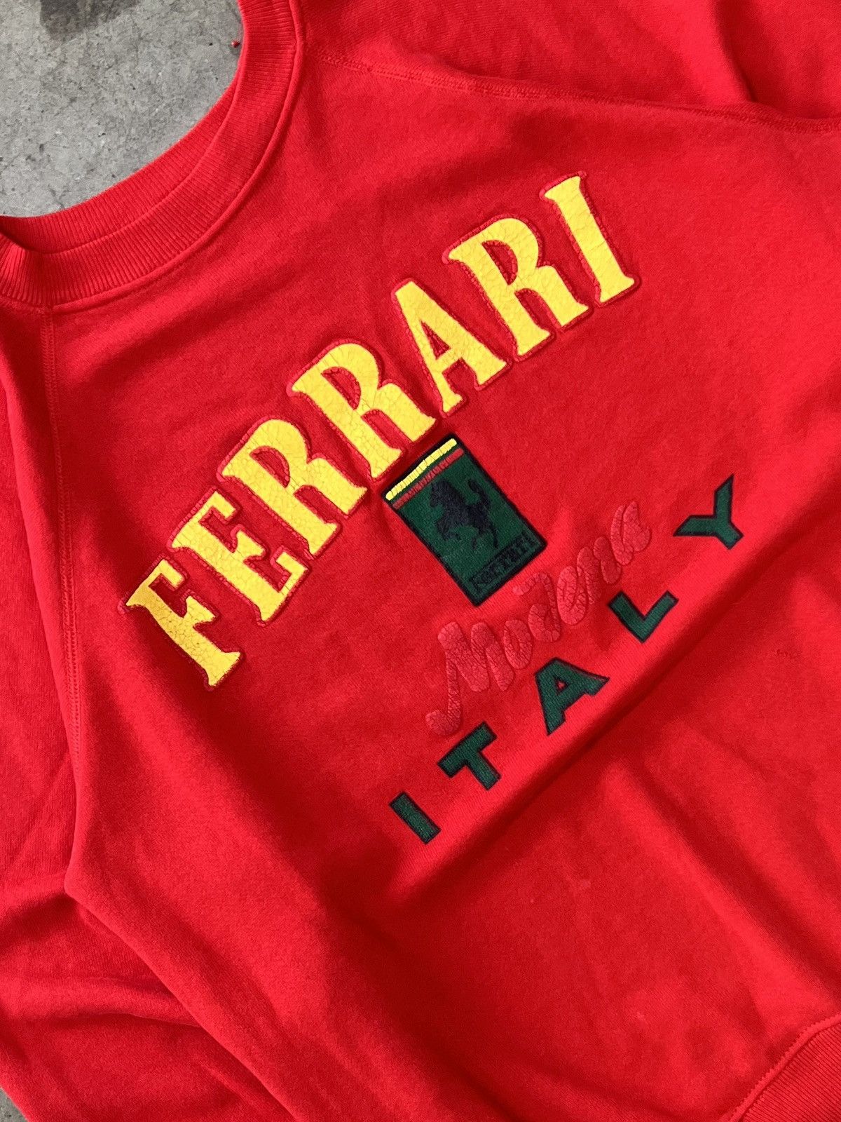 Ferrari Vintage 80s Ferrari Modena Italy Crewneck Large Size US L / EU 52-54 / 3 - 1 Thumbnail