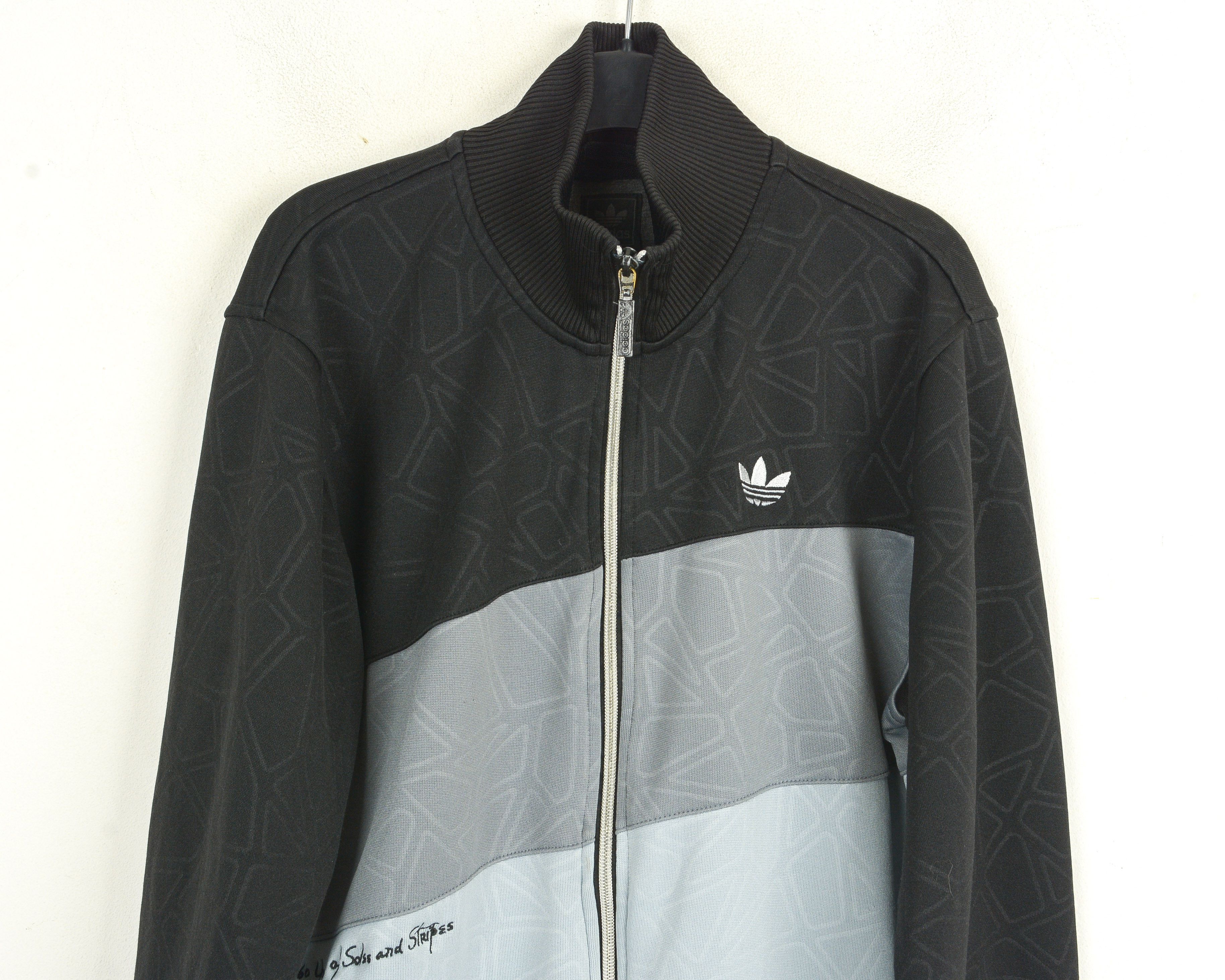Adidas 60 Years Mens S Tracksuit Jumper Sweatshirt Jacket Size US S / EU 44-46 / 1 - 2 Thumbnail