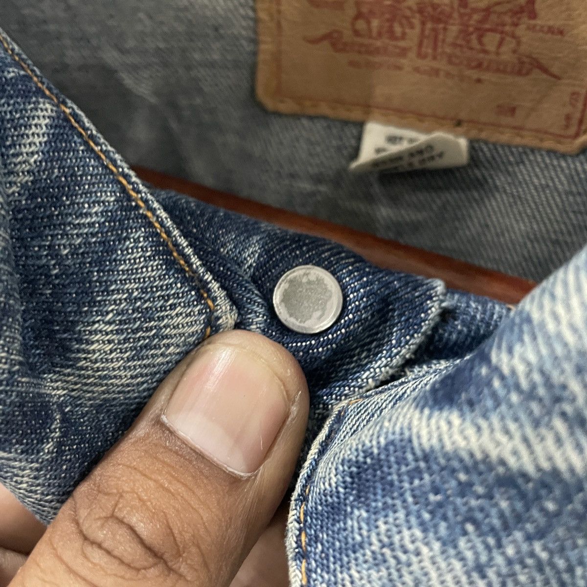 Levi's Vintage 90s Levis Big E Denim Jacket Size L / US 10 / IT 46 - 8 Thumbnail