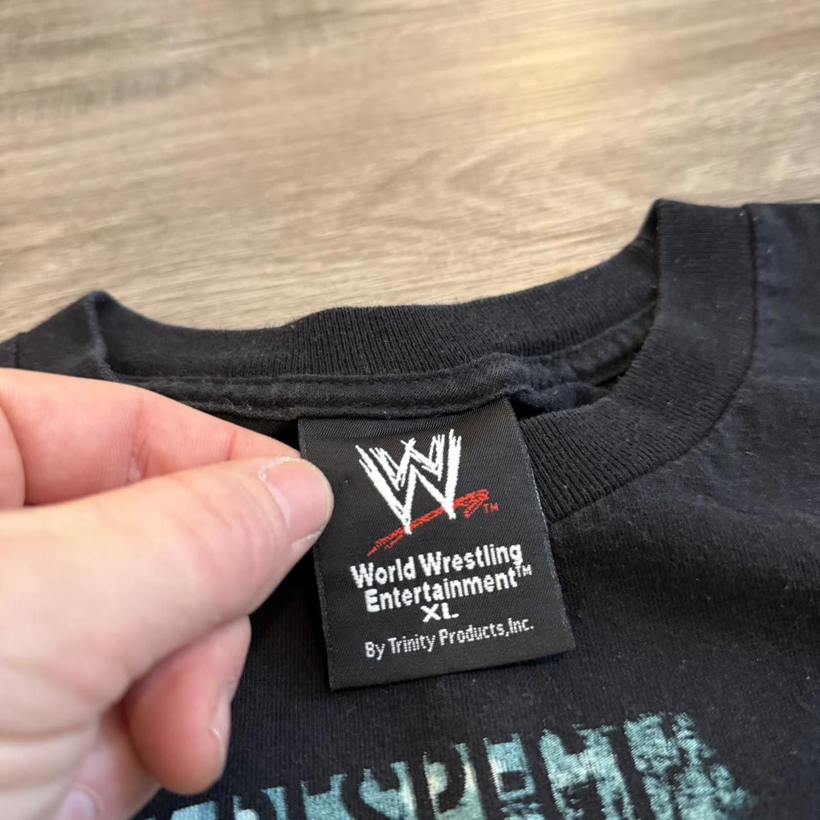 WWE Vintage John cena live fast die hard t shirt 00s XL Size US XL / EU 56 / 4 - 6 Thumbnail